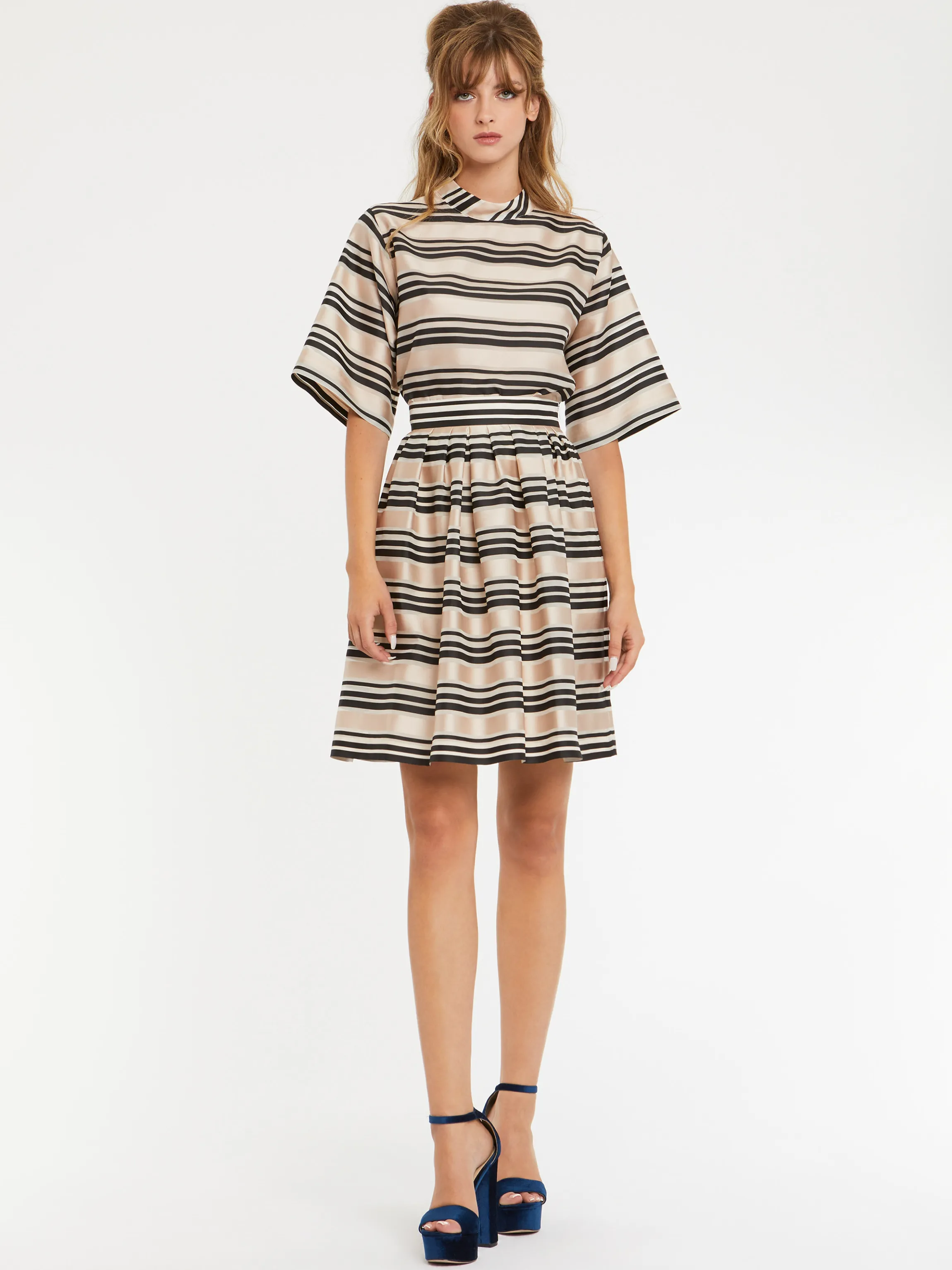 Cheap Blouse A Rayures Bayaderes Femme Tops