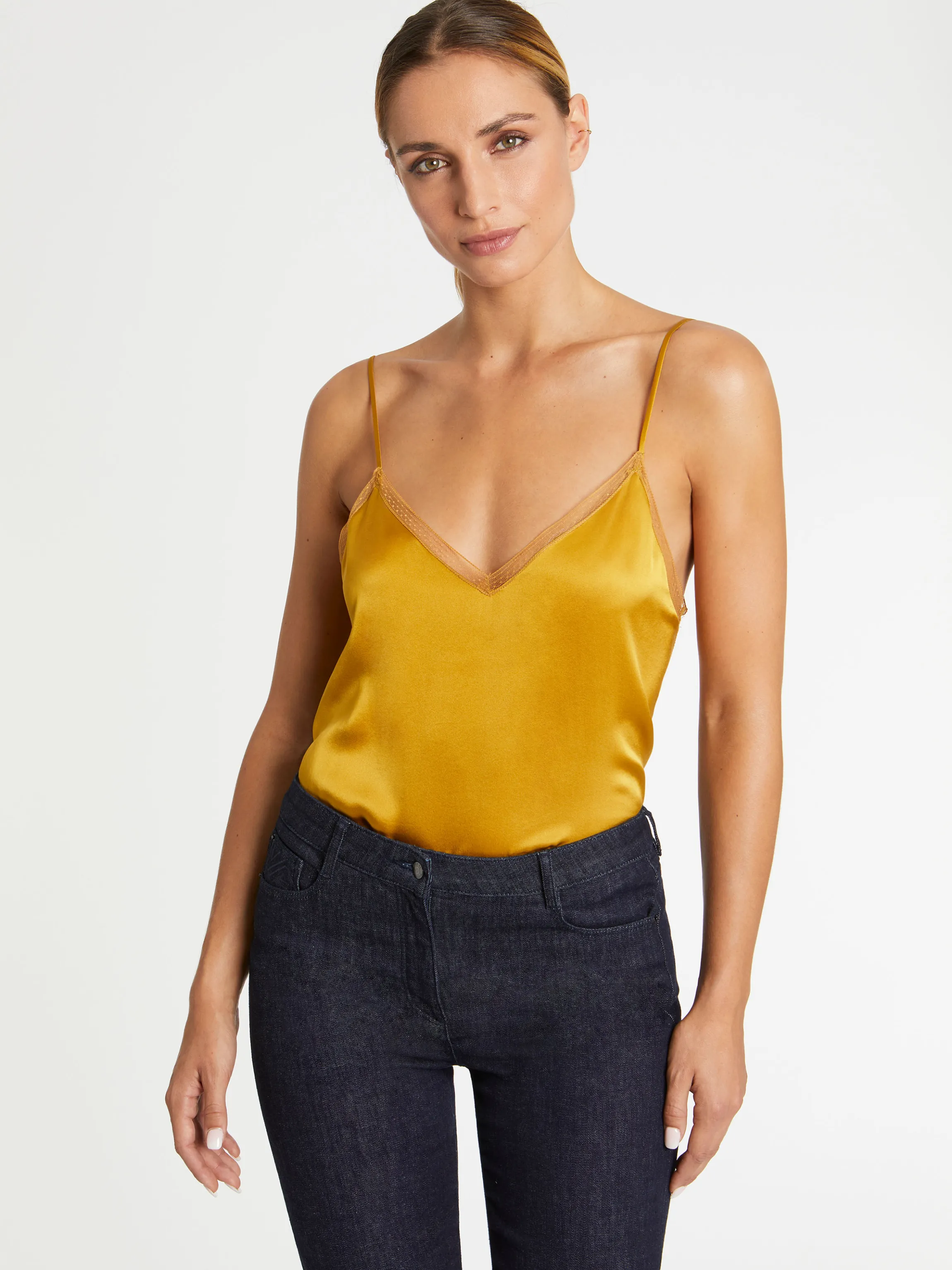 Flash Sale Caraco En Soie Femme Tops