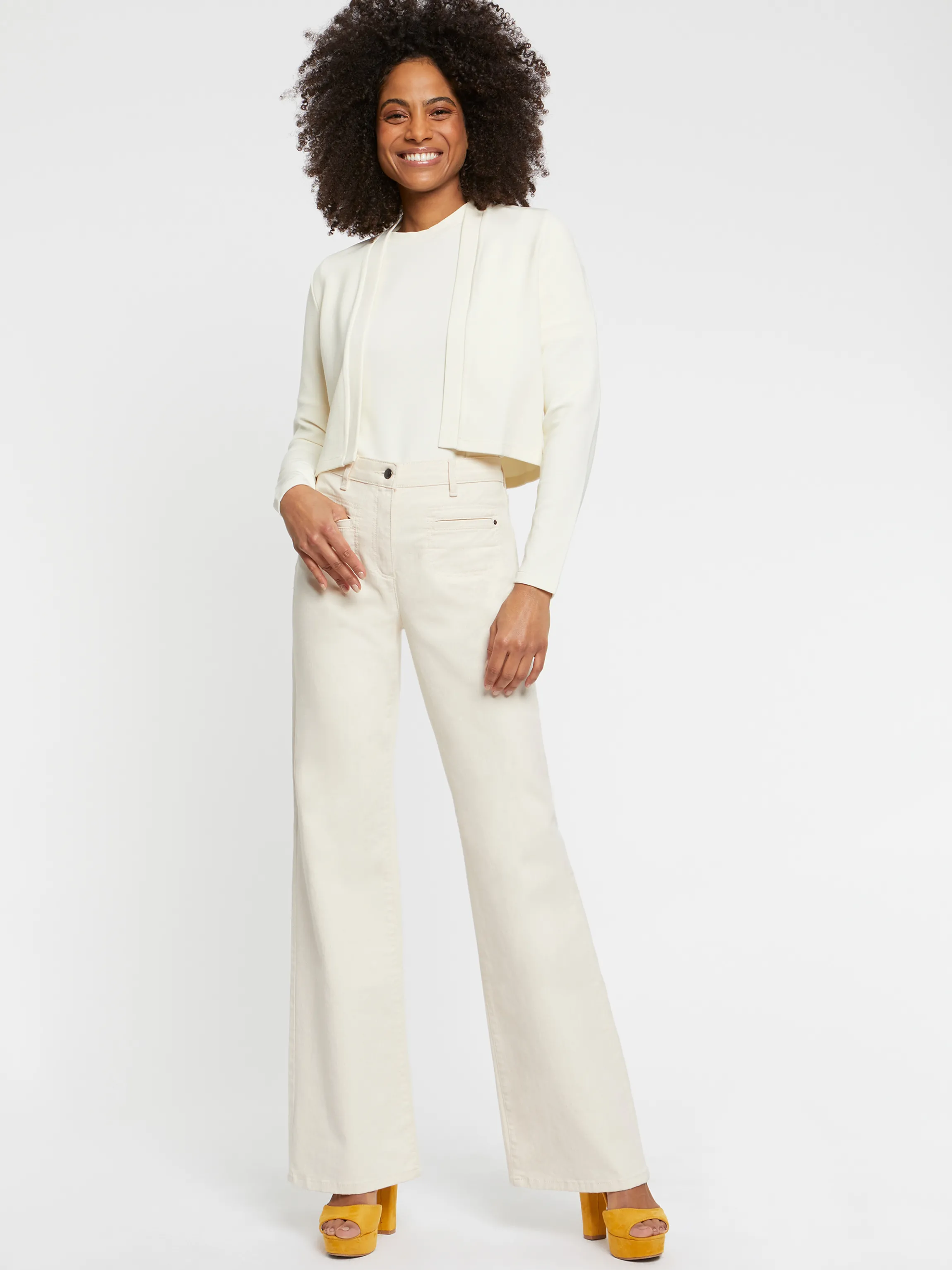 Outlet Cardigan Bolero En Jersey Ottoman Femme Pulls Et Cardigans