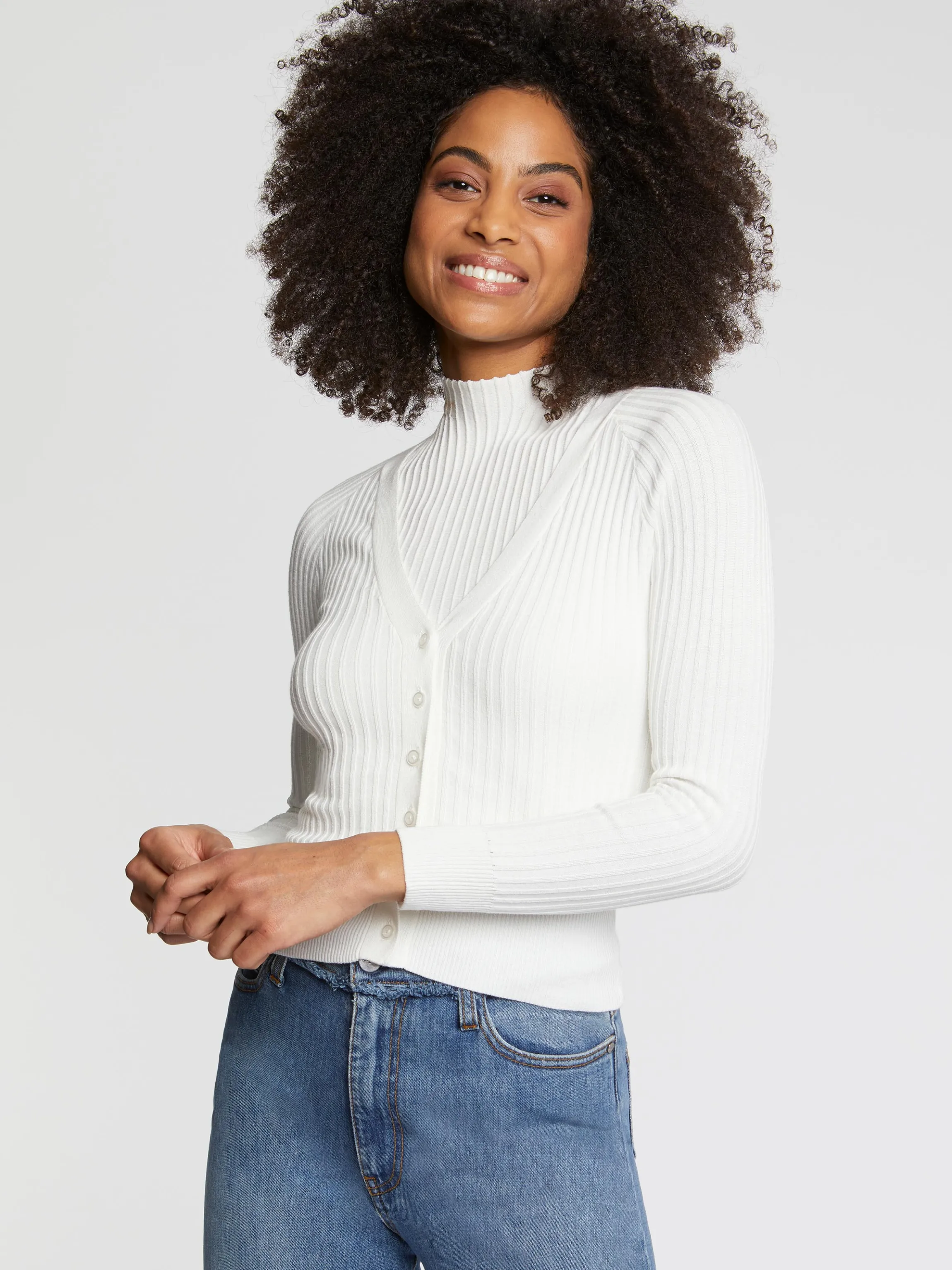 Fashion Cardigan En Coton Cotele Femme Pulls Et Cardigans