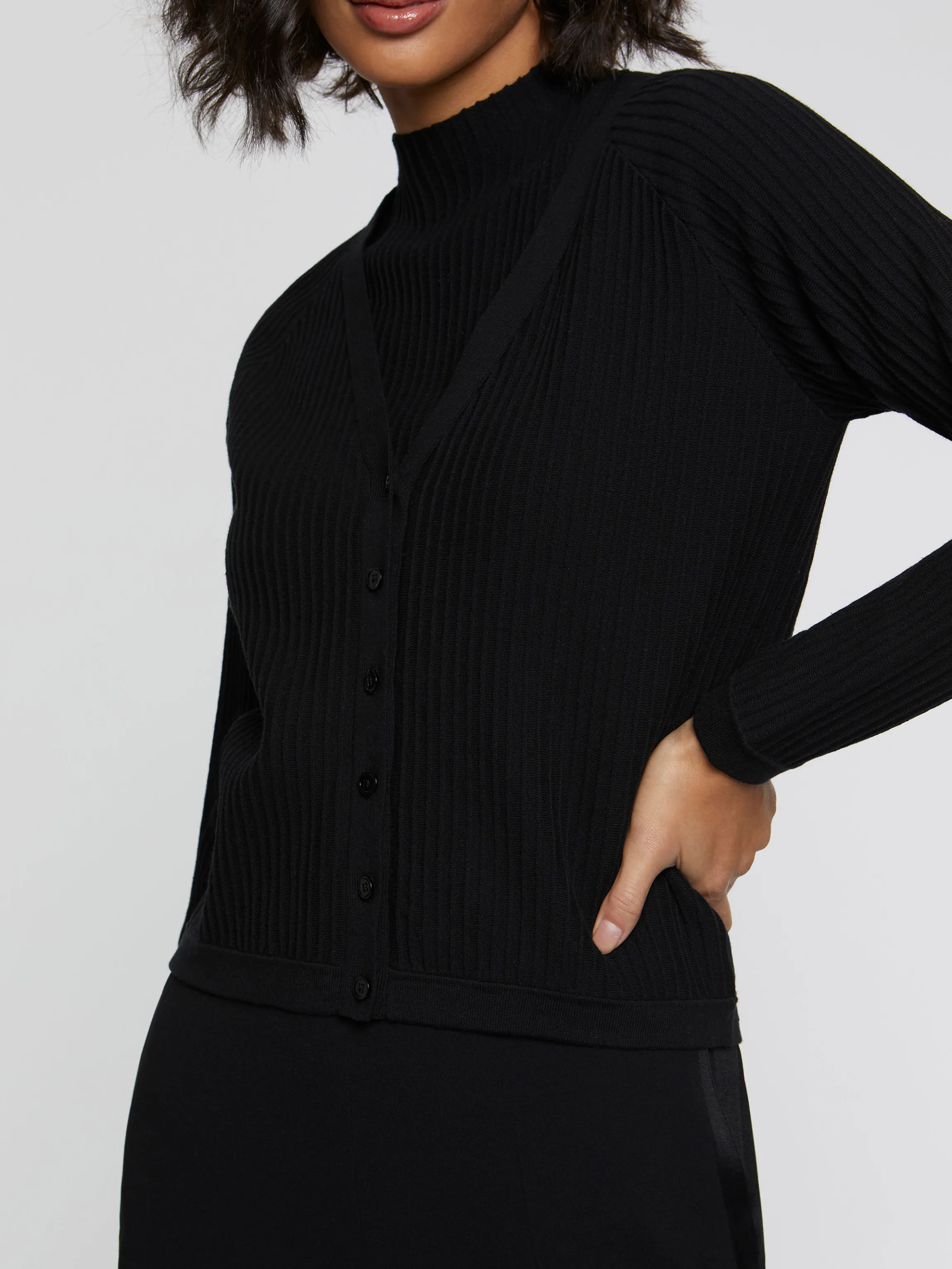 cardigan_en_coton_cotele_2-1.webp Best Sale Cardigan En Coton Cotele Femme Pulls Et Cardigans