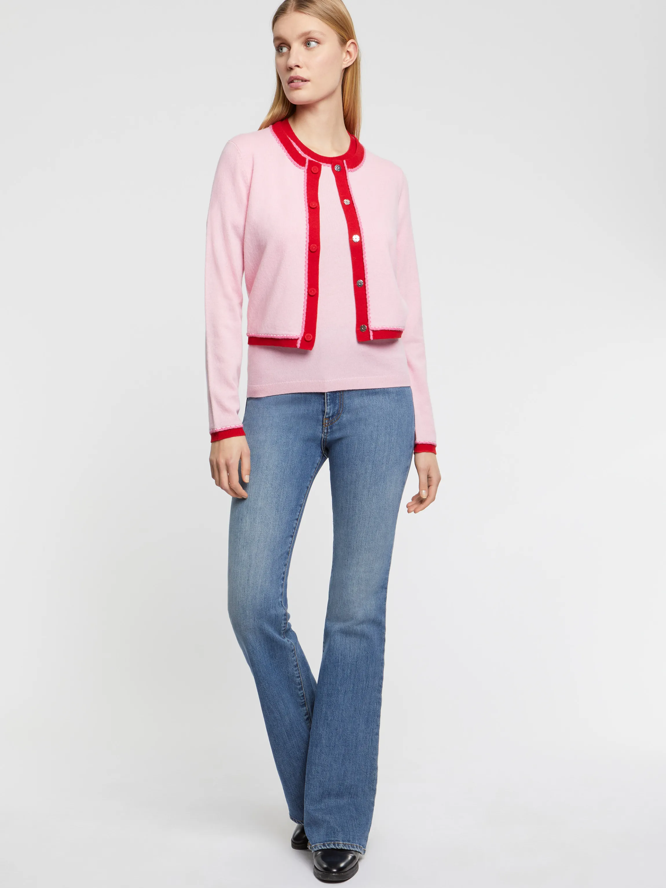 Outlet Cardigan En Laine Et Cachemire Femme Pulls Et Cardigans