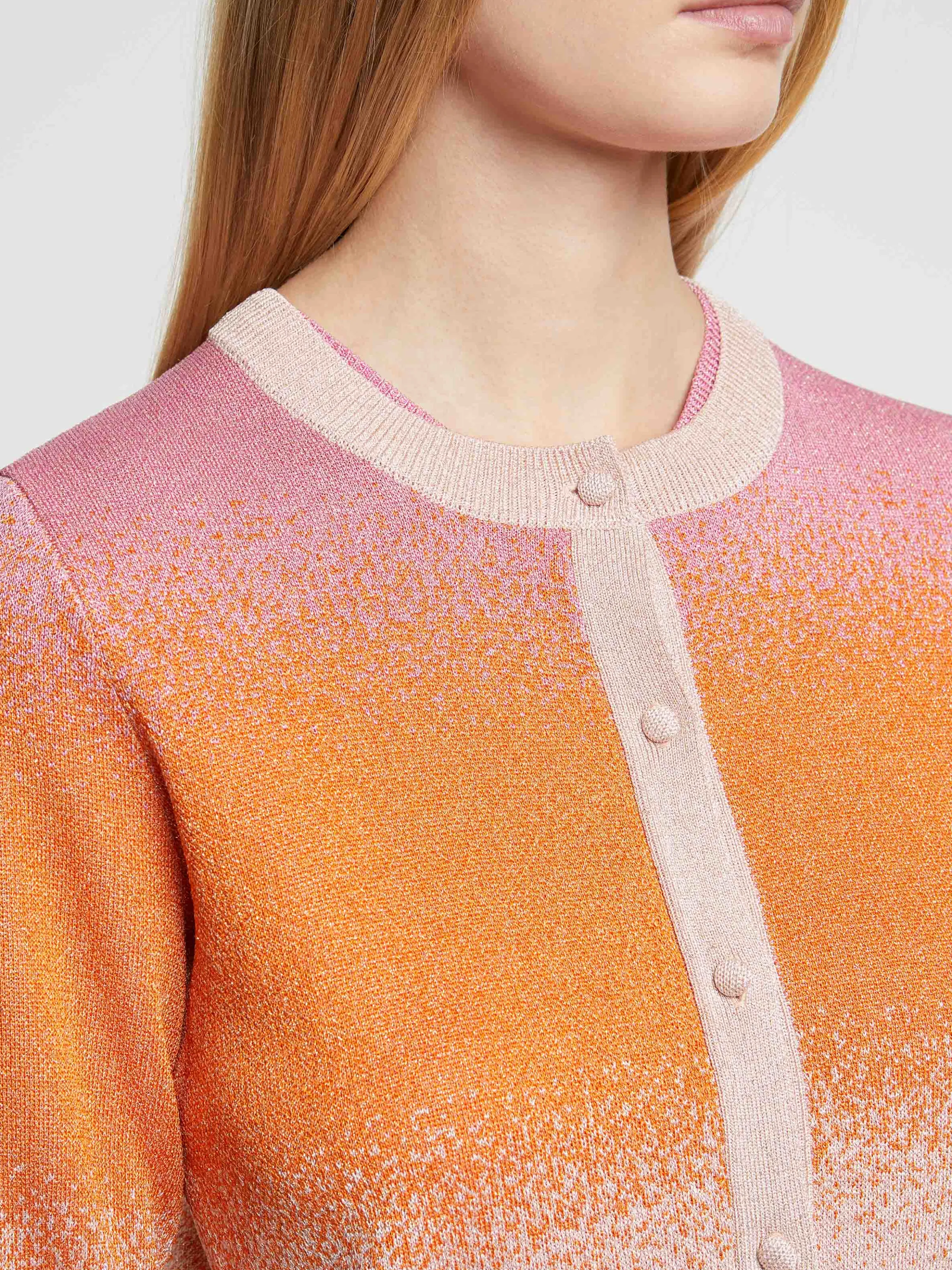 Hot Cardigan En Maille Lurex Femme Pulls Et Cardigans