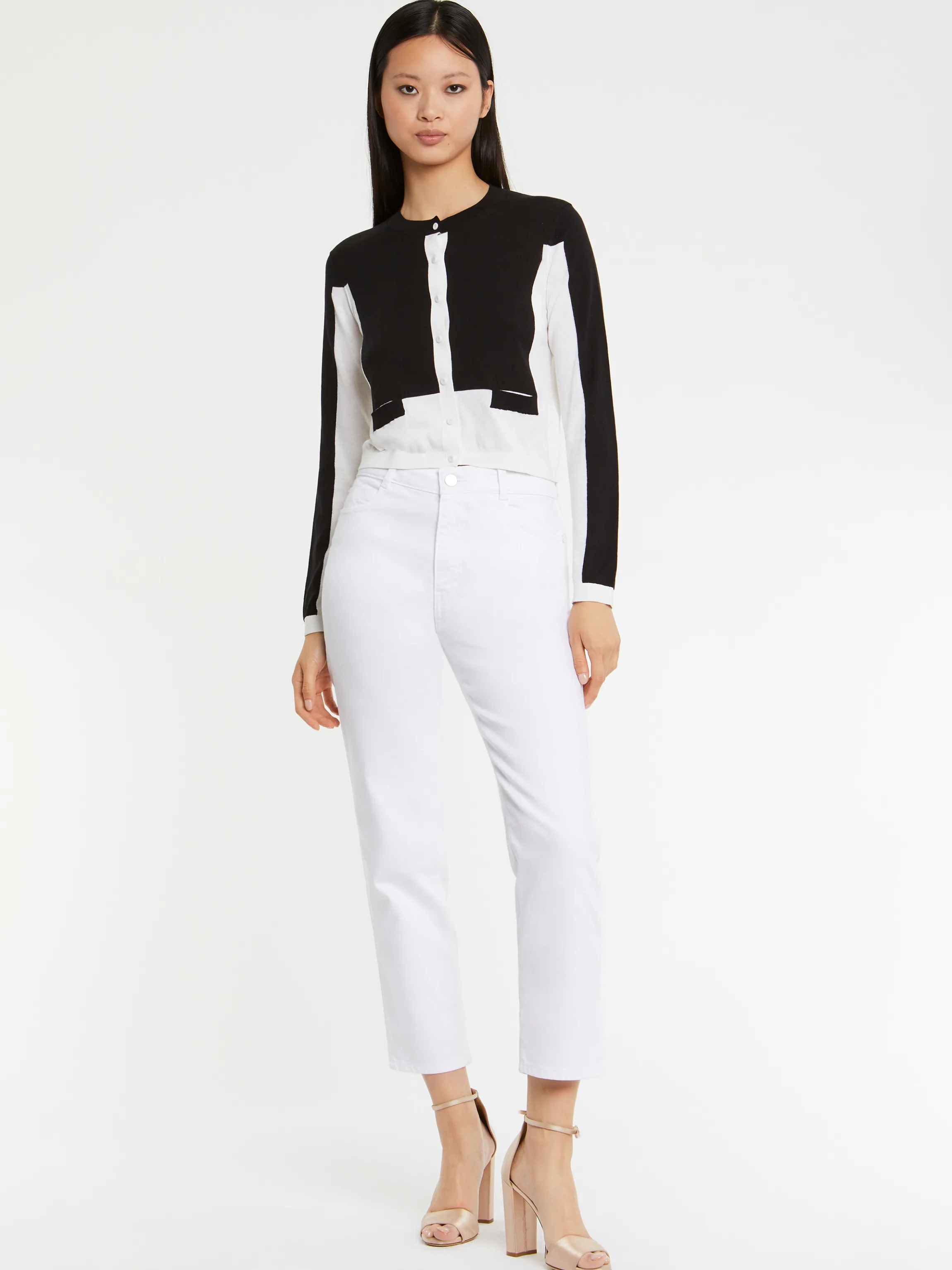 Clearance Cardigan En Soie Et Coton Femme Pulls Et Cardigans