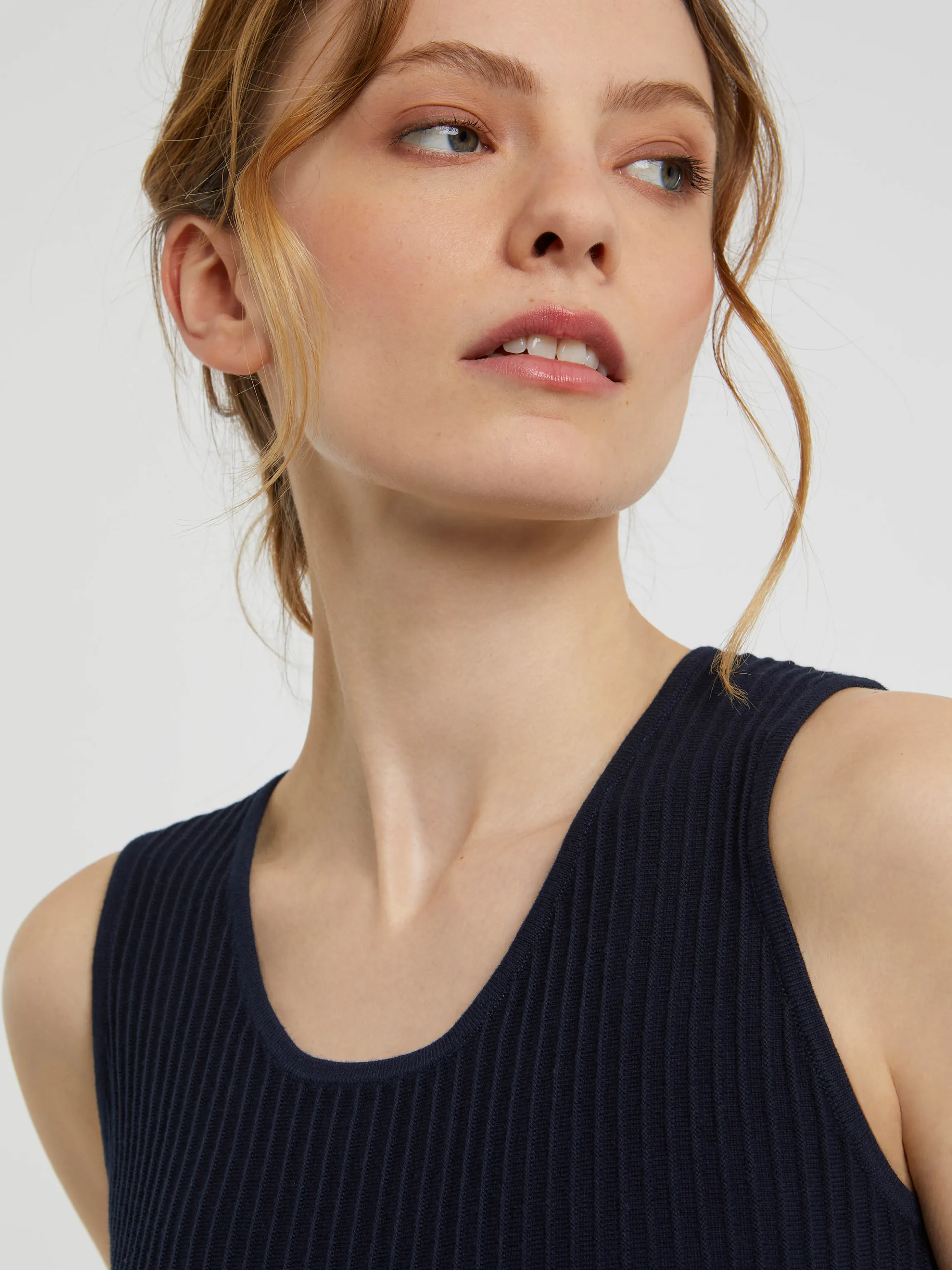 Fashion Debardeur En Coton Cotele Femme Tops