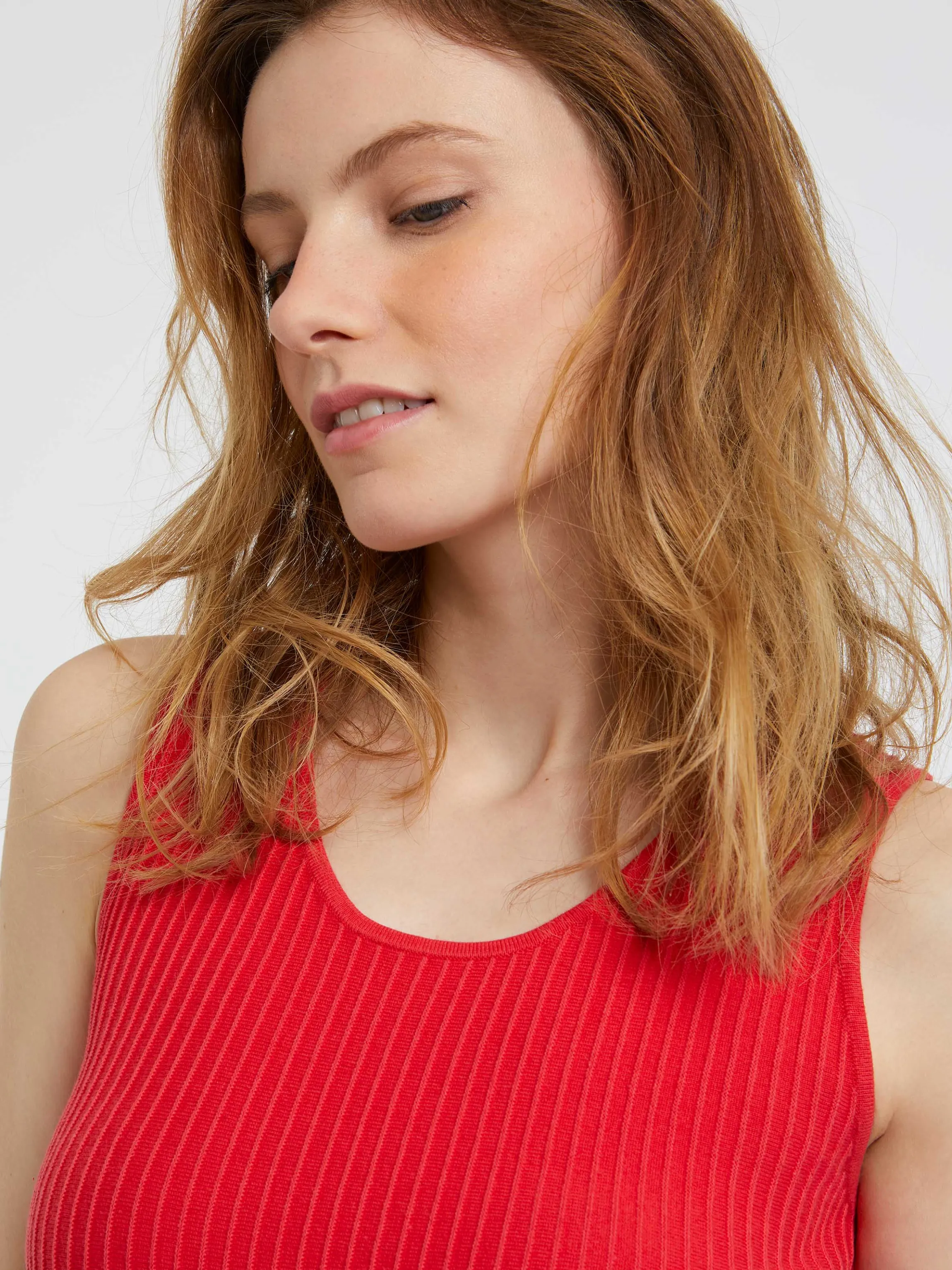 Discount Debardeur En Coton Cotele Femme Tops