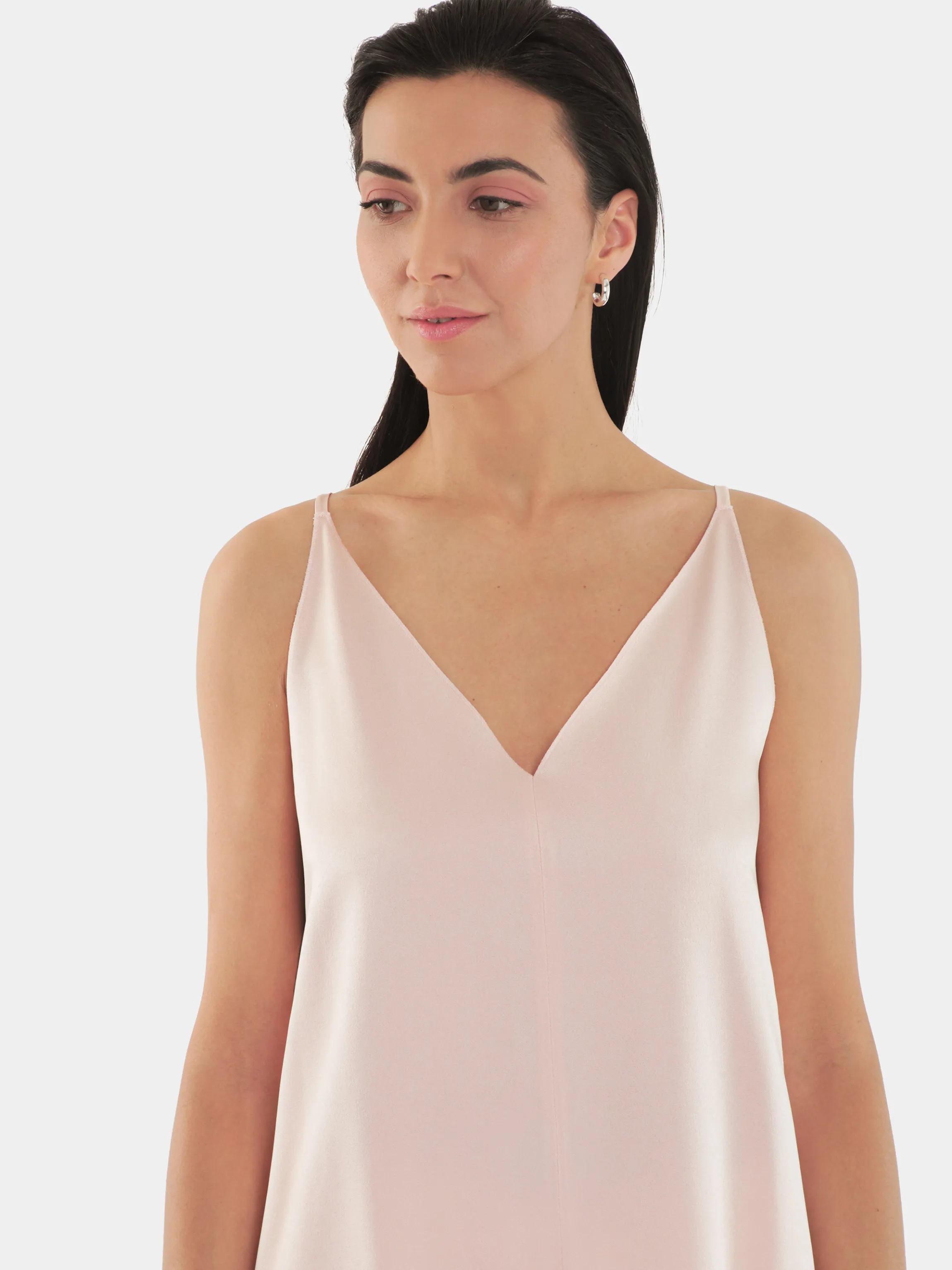 Flash Sale Debardeur En Crepe Envers Satin Femme Tops