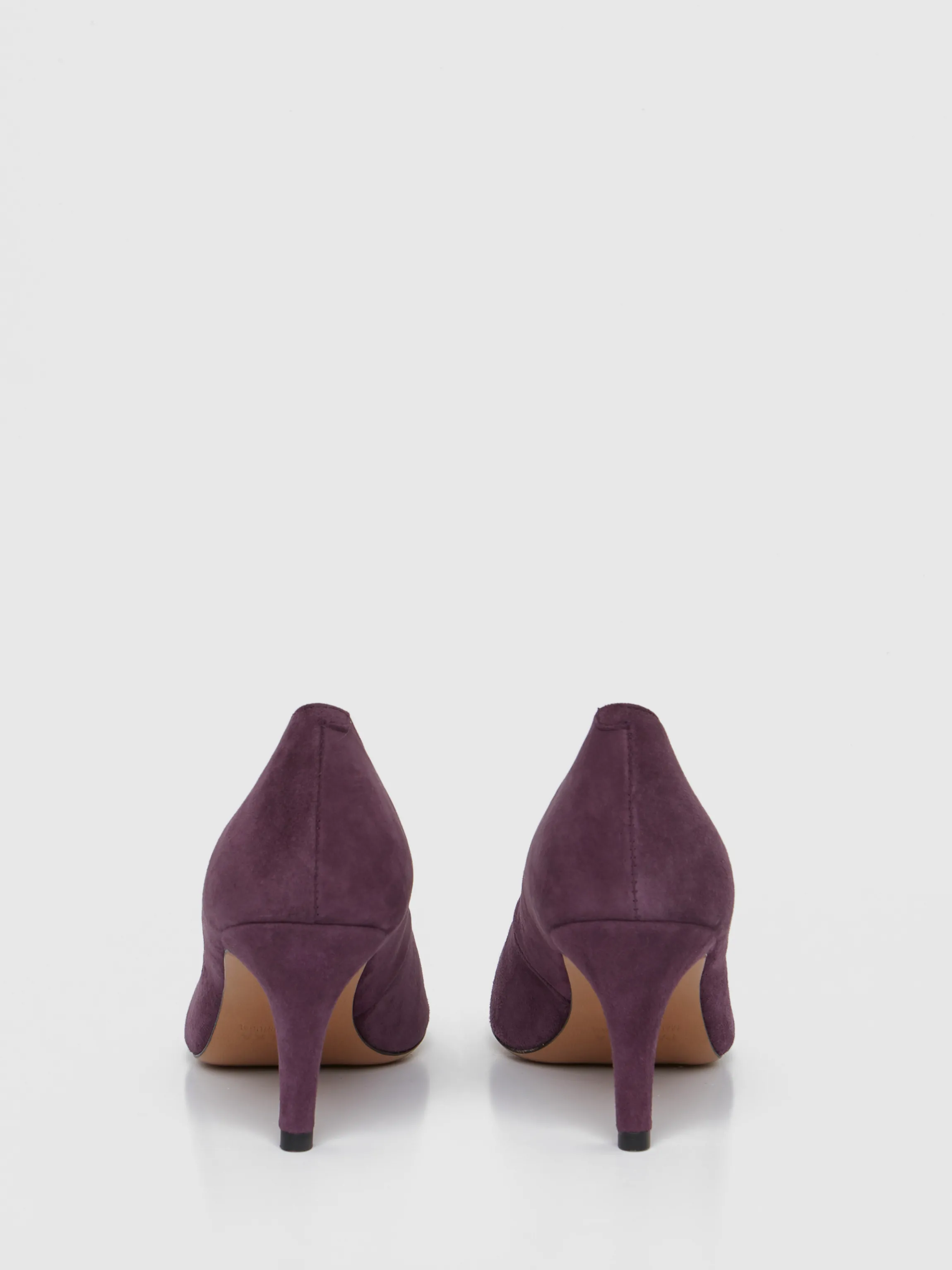 escarpin_a_petit_talon_en_cuir_velours_2-1.webp Clearance Escarpin A Petit Talon En Cuir Velours Femme Accessoires