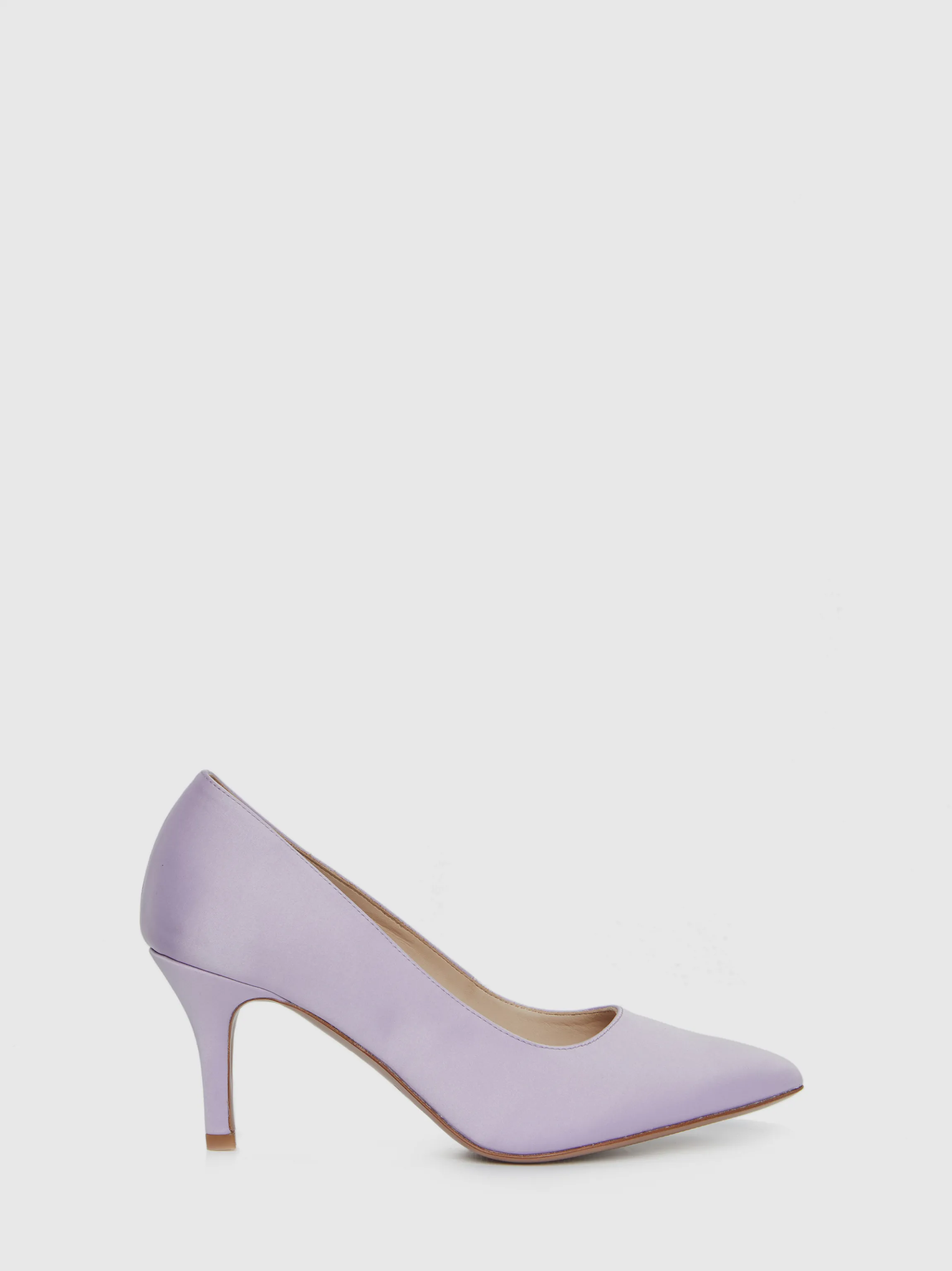 Online Escarpin A Talon En Satin Duchesse Femme Accessoires