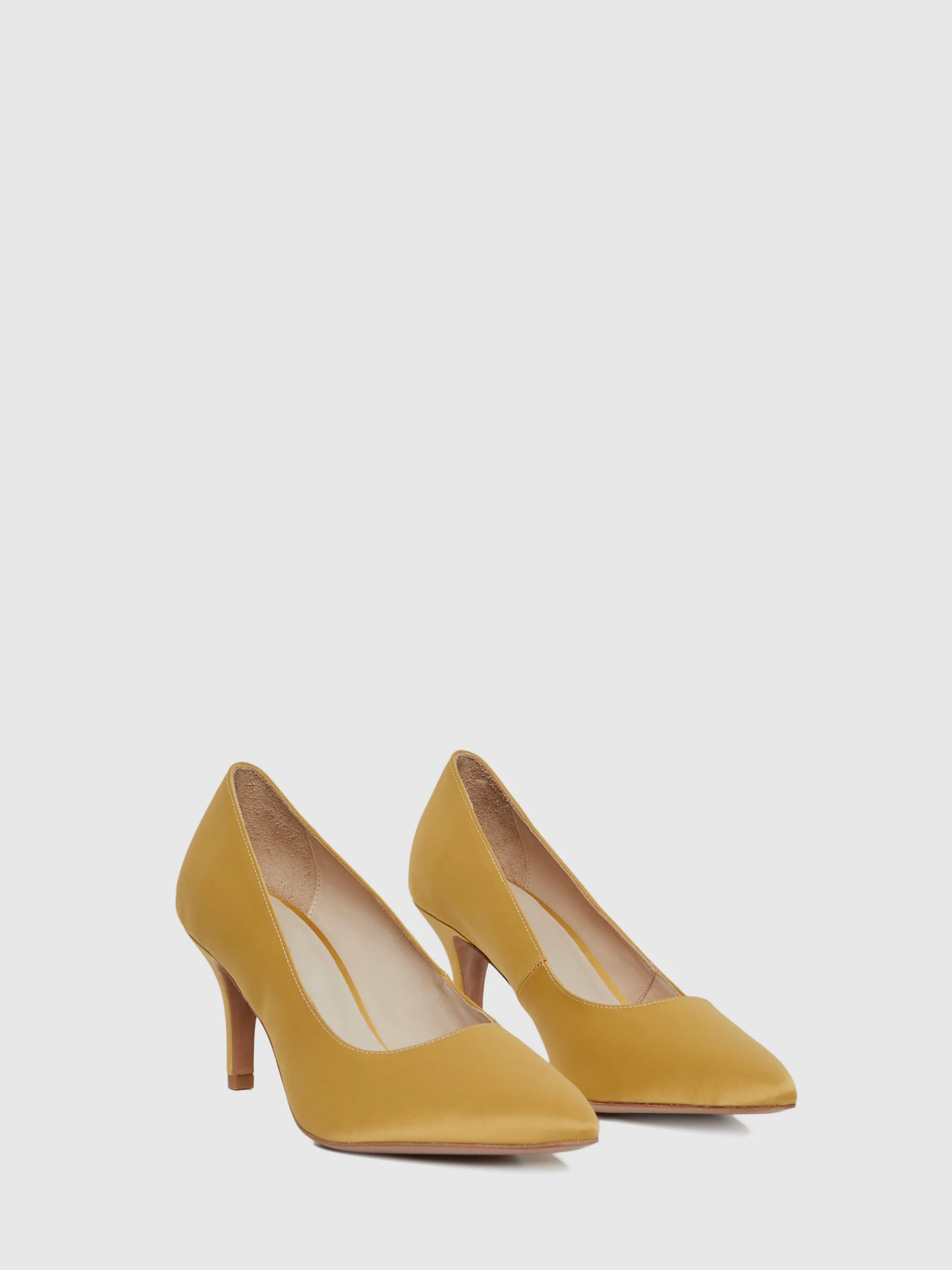 Discount Escarpin A Talon En Satin Duchesse Femme Accessoires