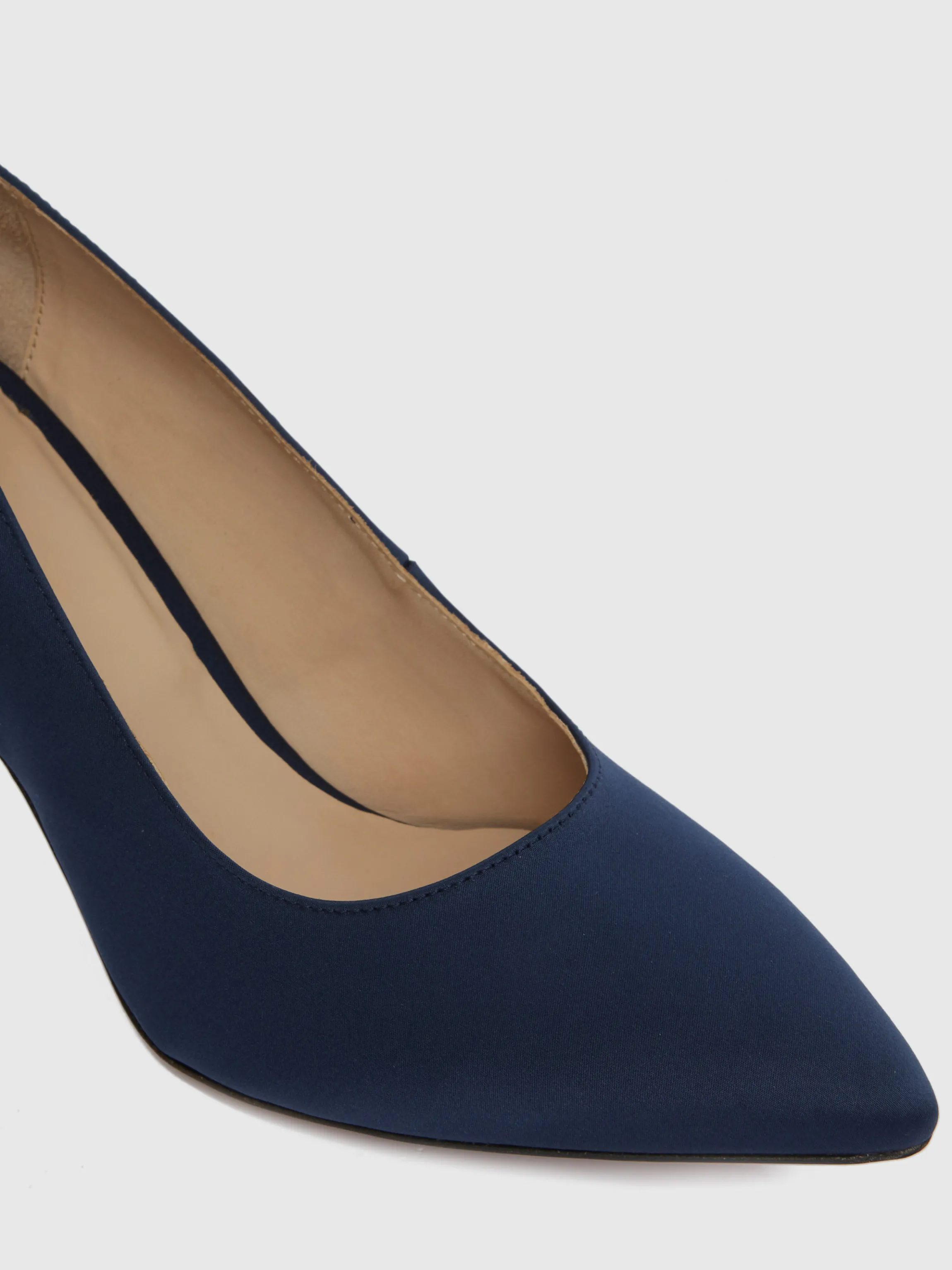 Cheap Escarpin A Talon En Satin Duchesse Femme Accessoires