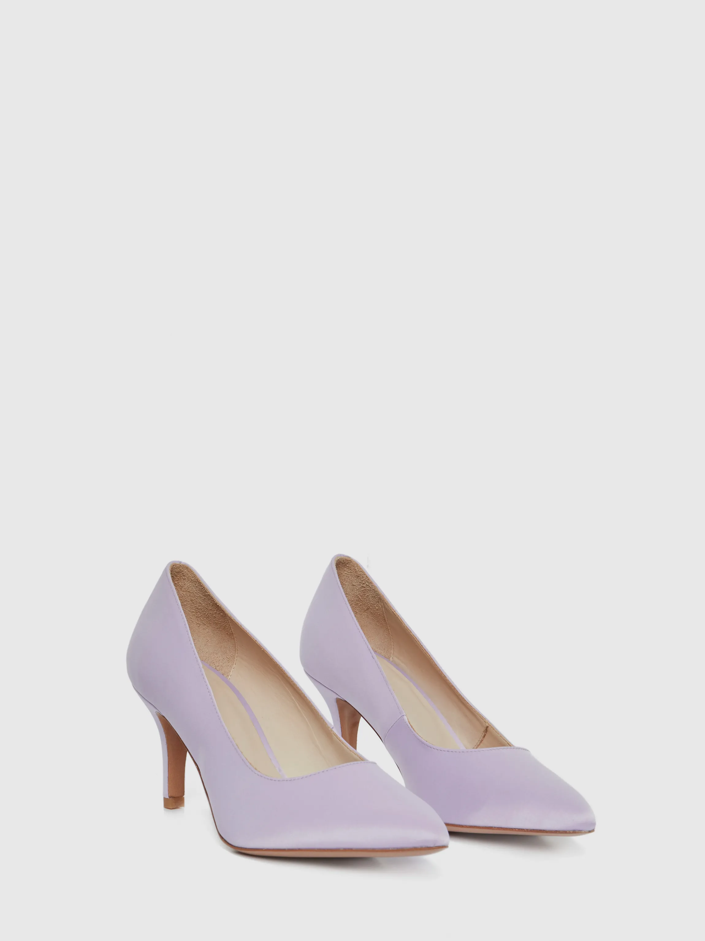 Online Escarpin A Talon En Satin Duchesse Femme Accessoires