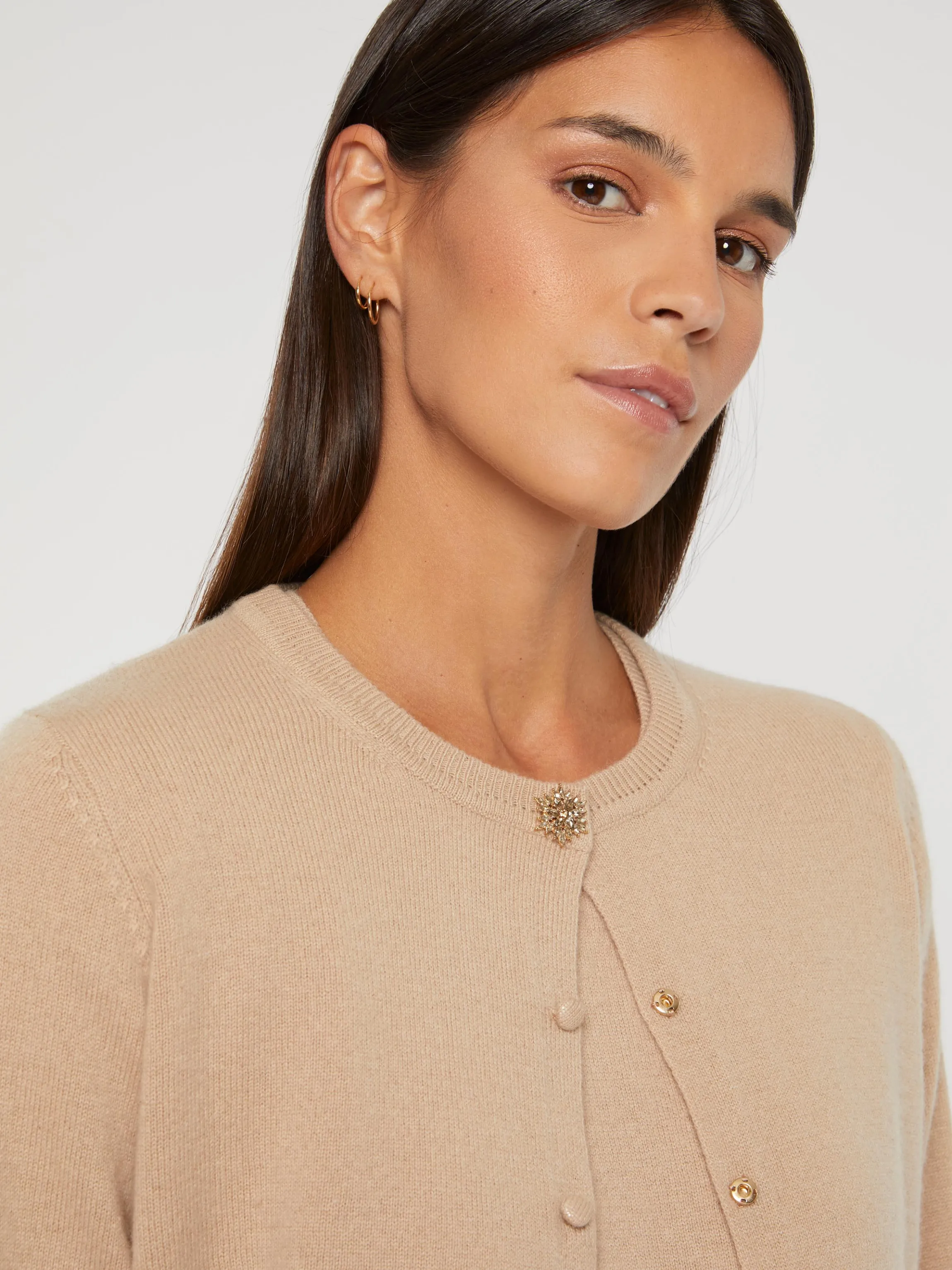 Sale Gilet Court En Cachemire Femme Pulls Et Cardigans