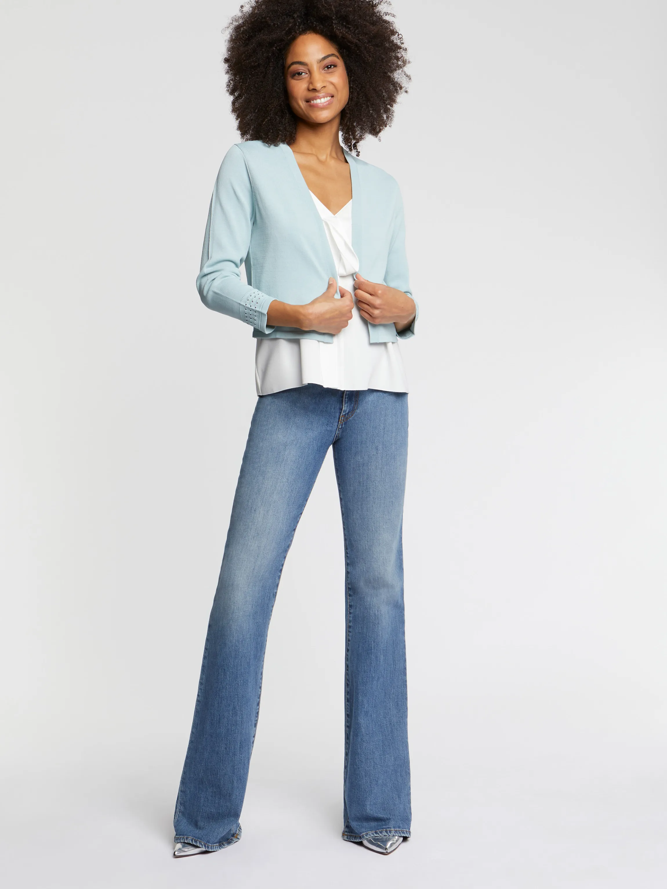 Cheap Gilet En Maille Ajouree Femme Pulls Et Cardigans