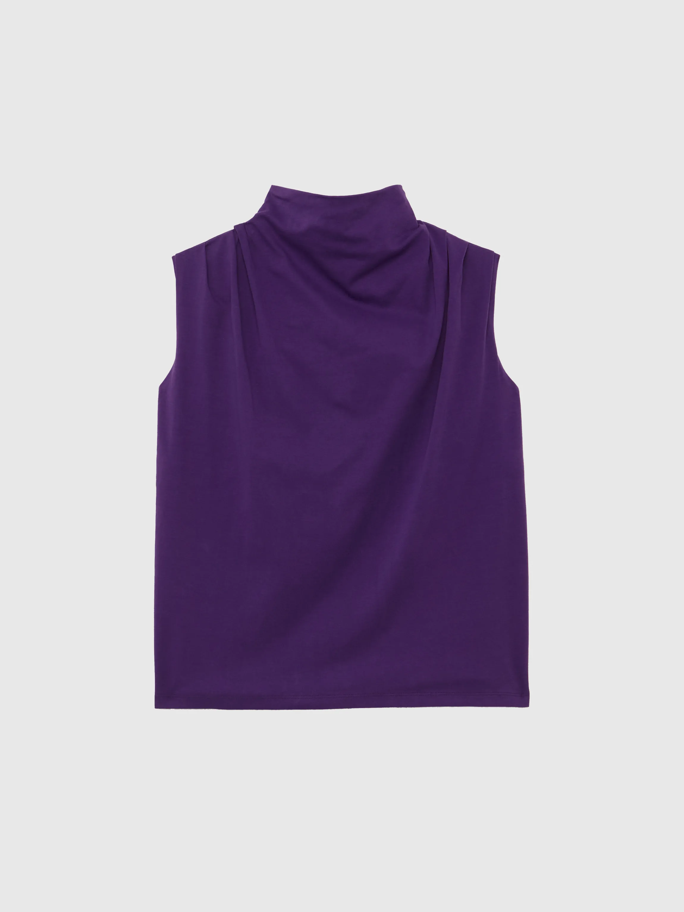 Cheap Haut Drape En Jersey De Coton Flamme Femme Pulls Et Cardigans