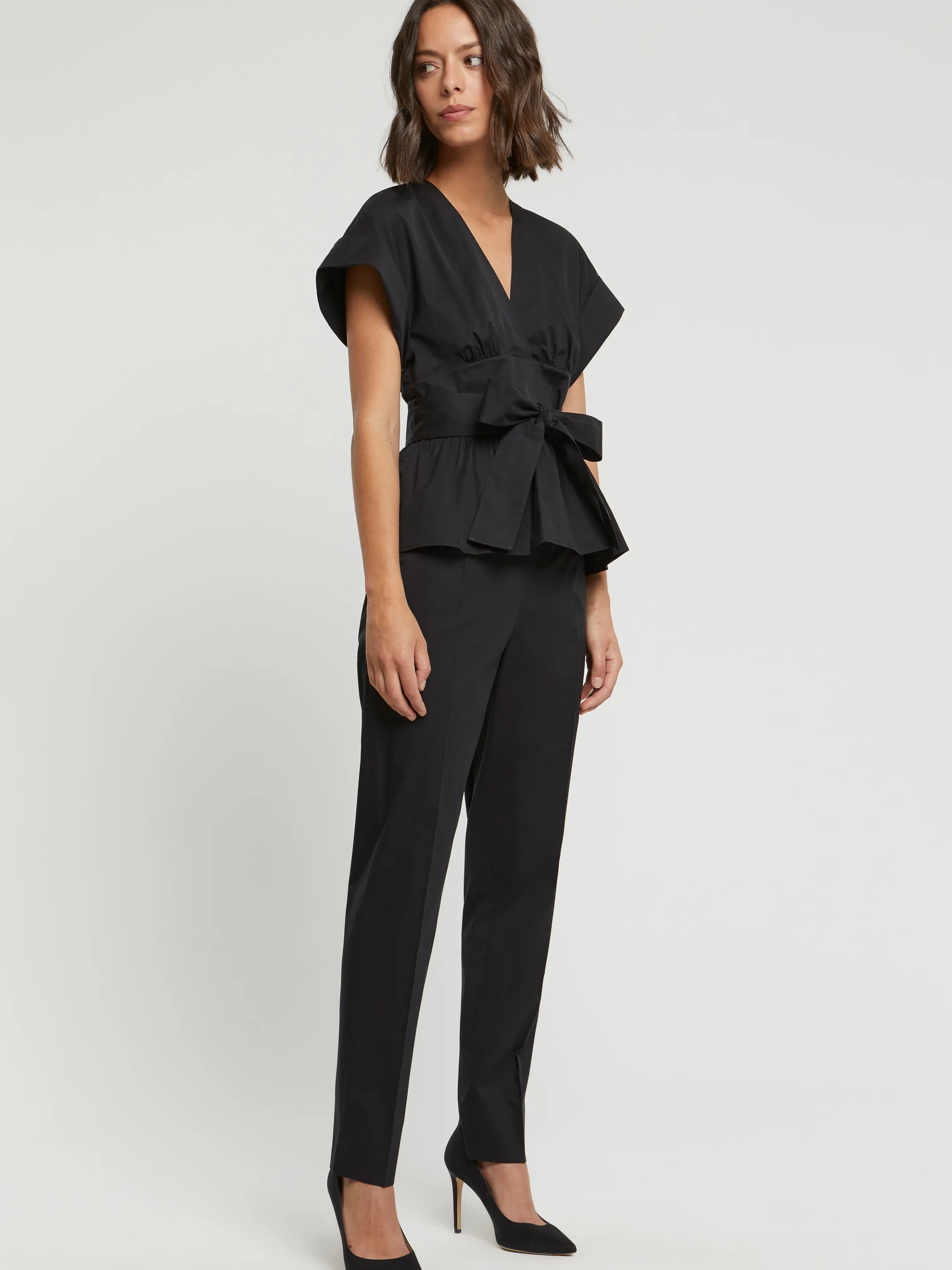 Shop Haut En Popeline Satinee Femme Tops