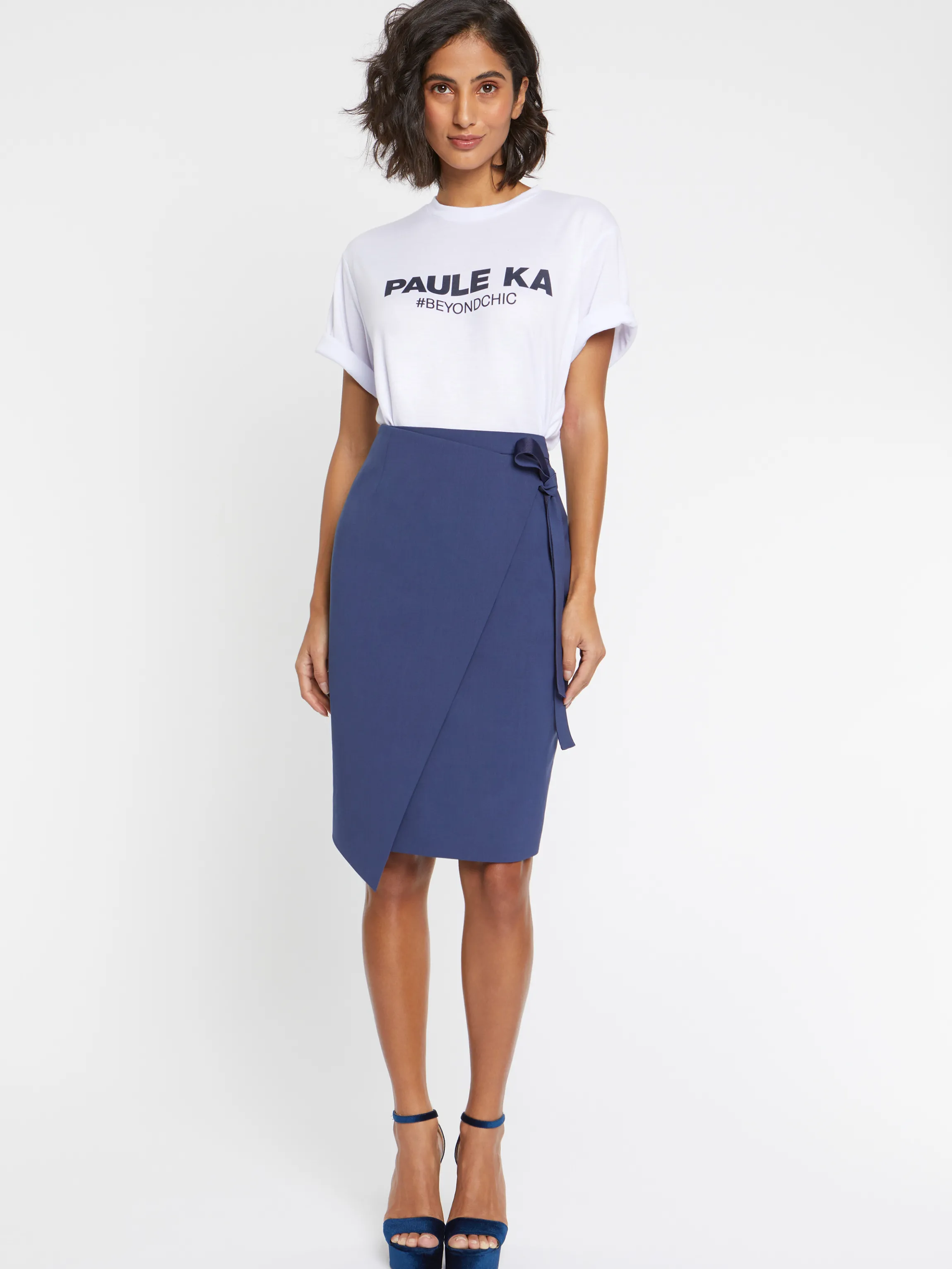 Fashion Jupe Crayon En Laine Fine Femme Jupes