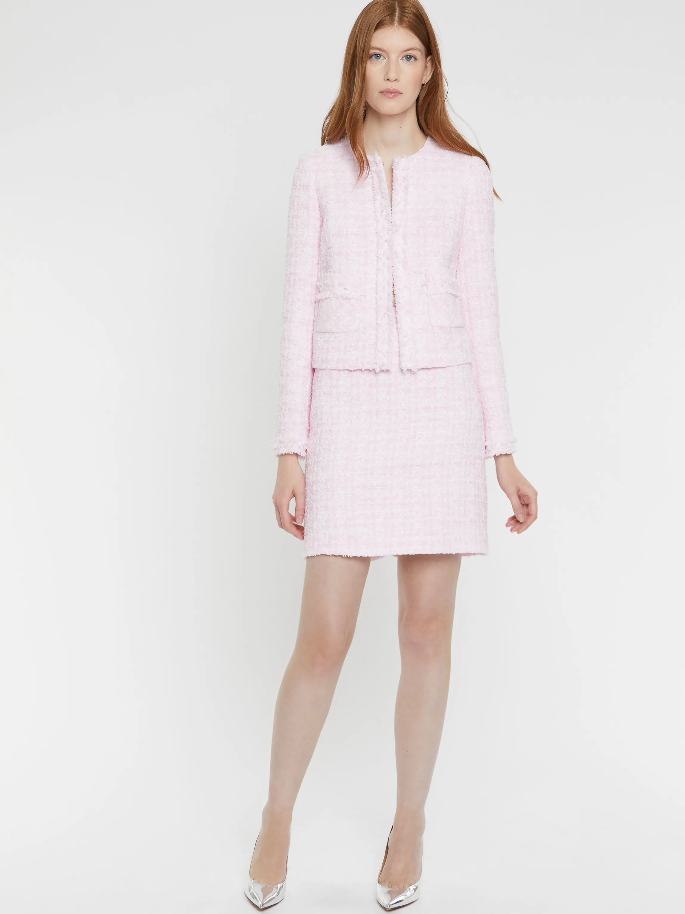 Outlet Jupe En Tweed Ruban Femme Jupes