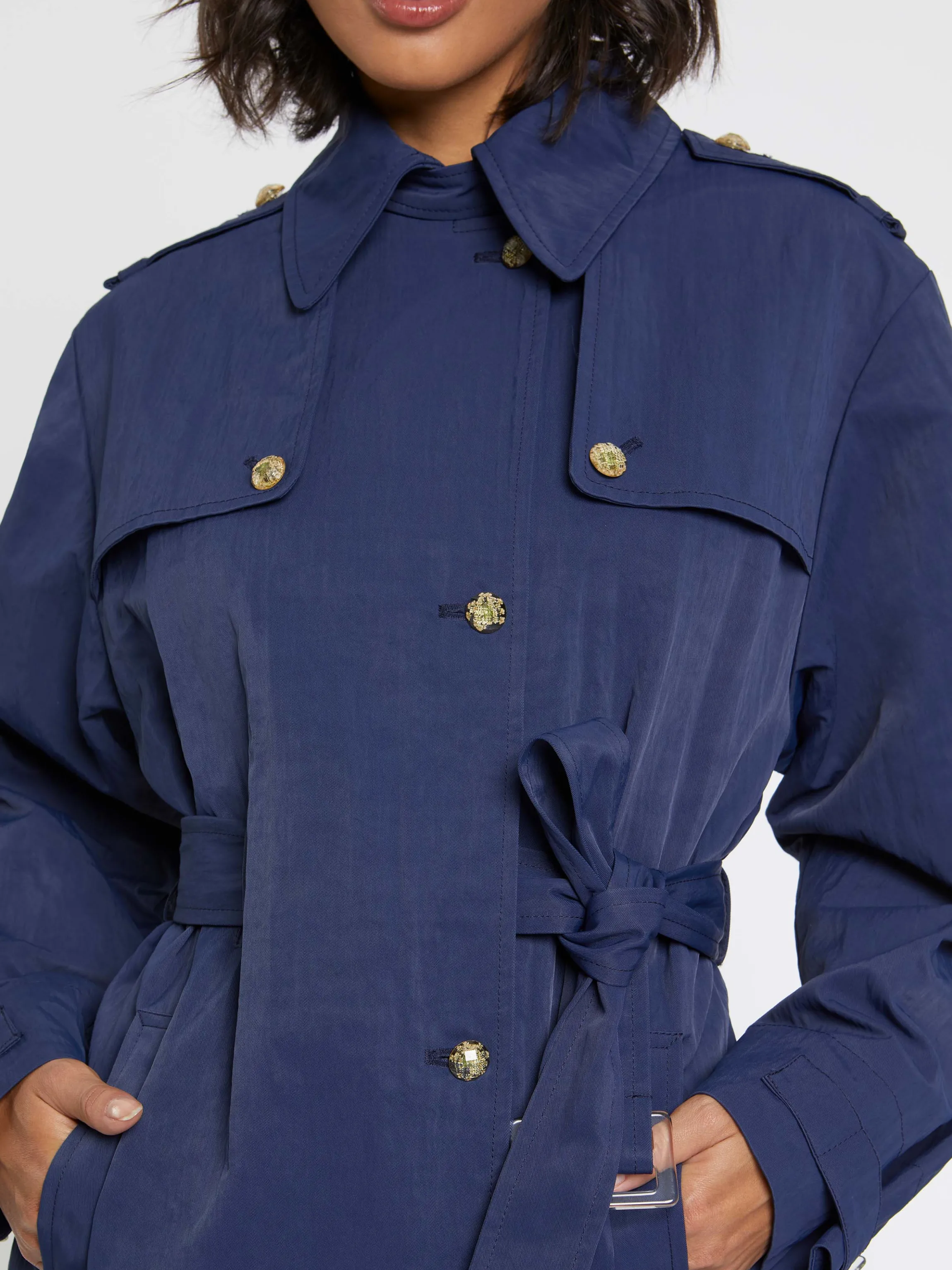 Shop Manteau Long Style Trench Femme Manteaux