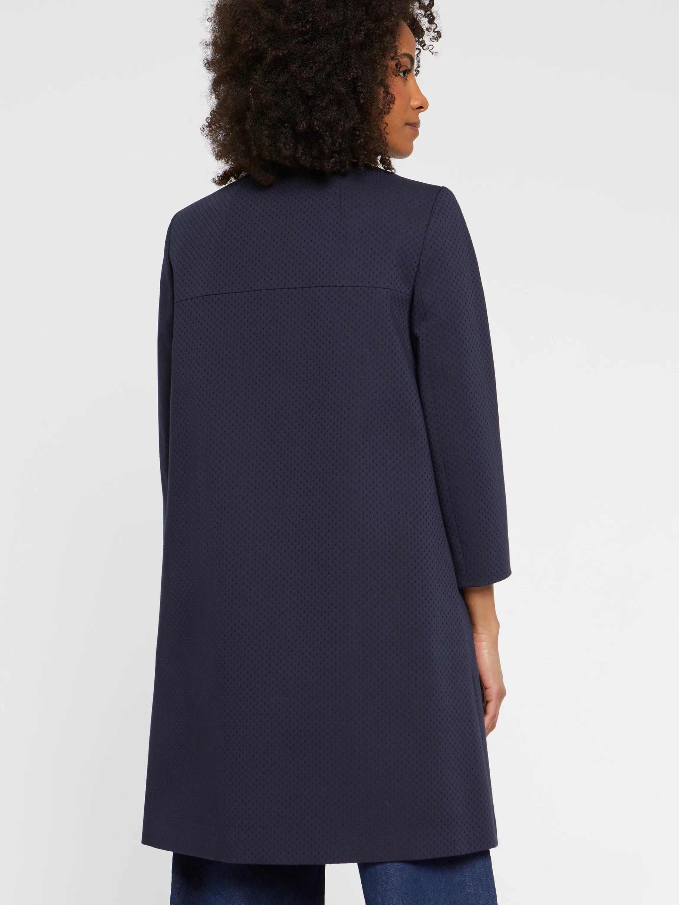 manteau_milong_en_jacquard_plumetis_3-1.webp Flash Sale Manteau Mi-Long En Jacquard Plumetis Femme Manteaux