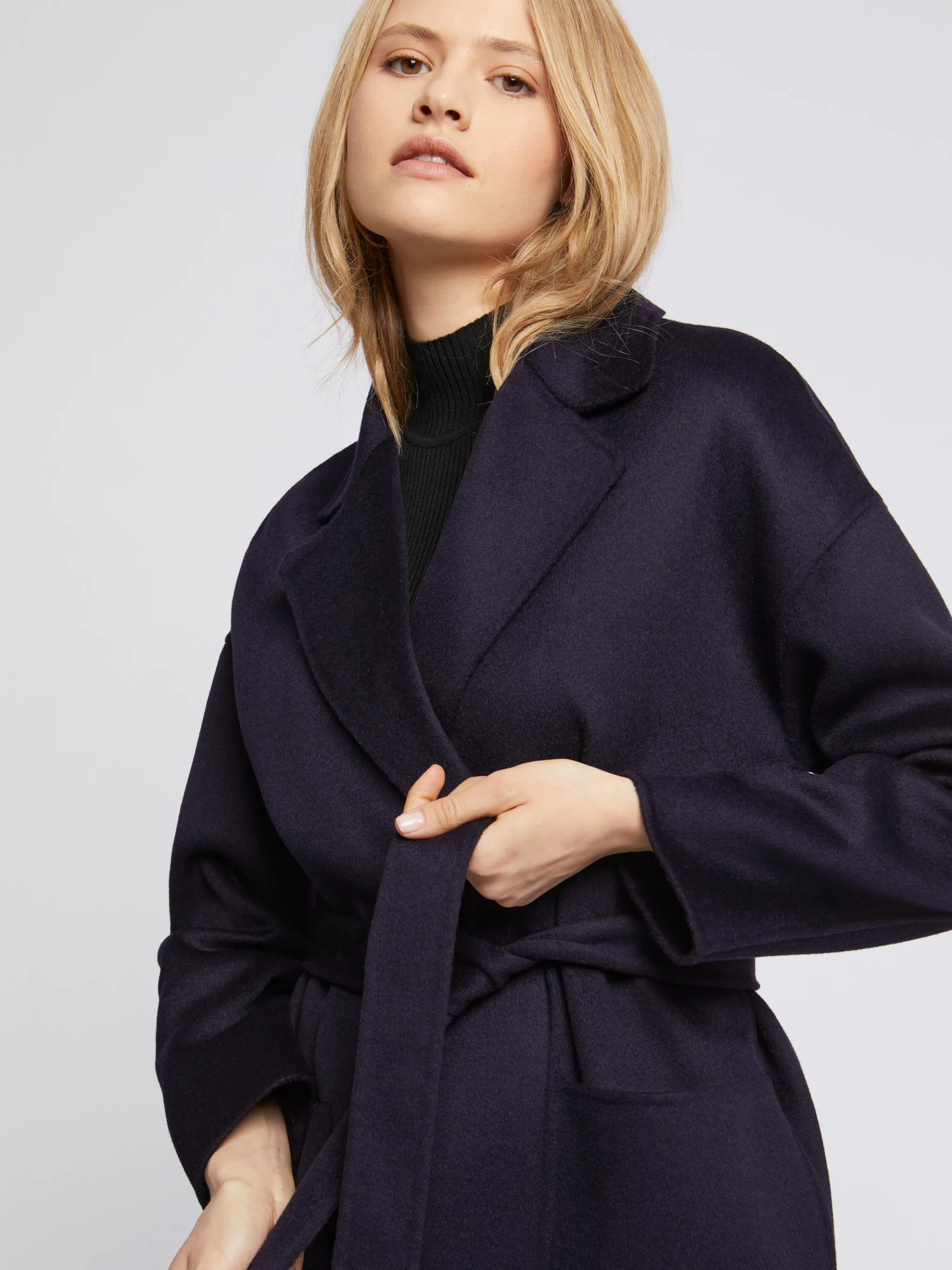 Hot Manteau Peignoir En Laine Et Cachemire Femme Manteaux
