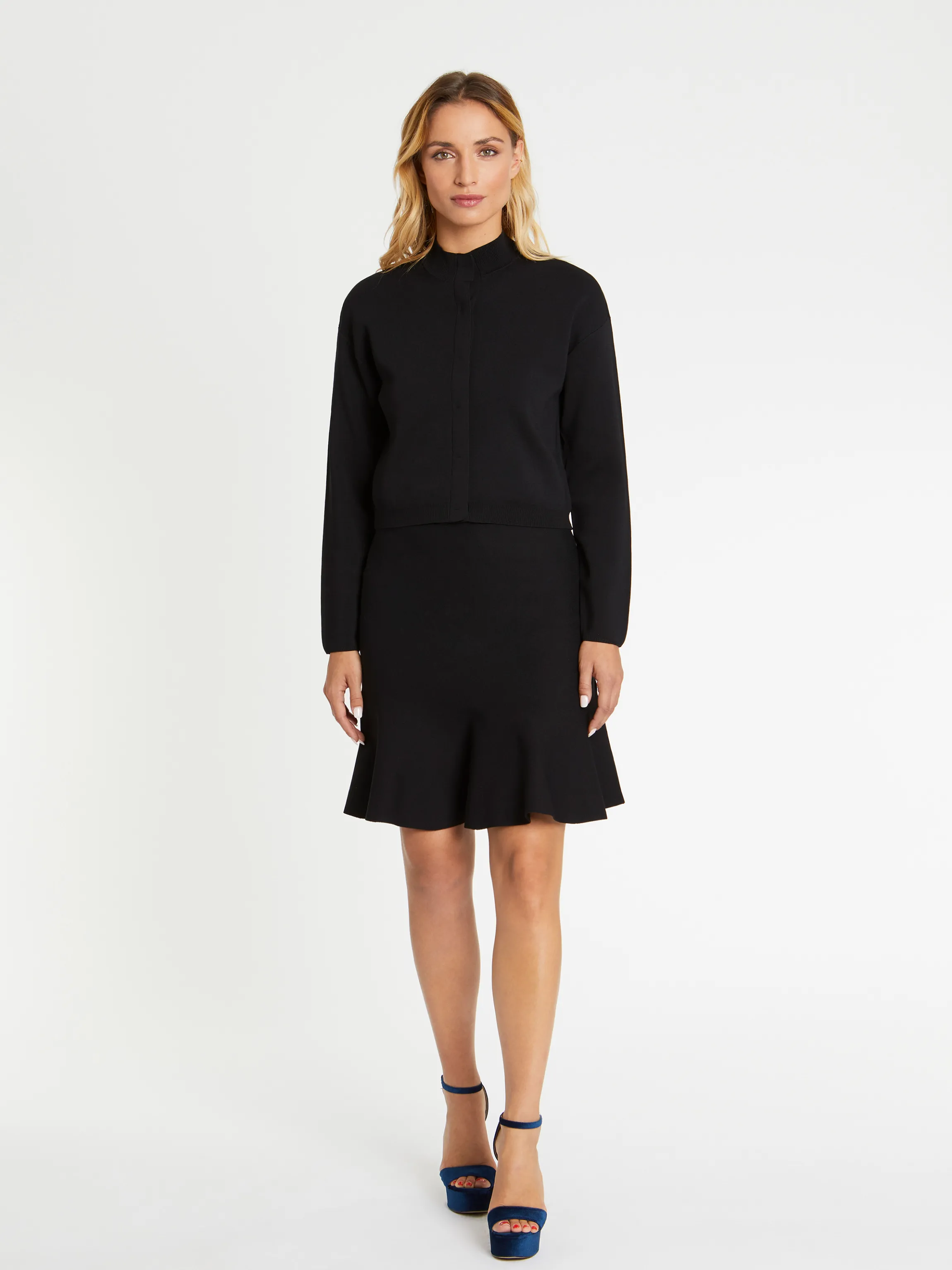 Best Mini-Jupe Patineuse En Viscose Milano Femme Jupes