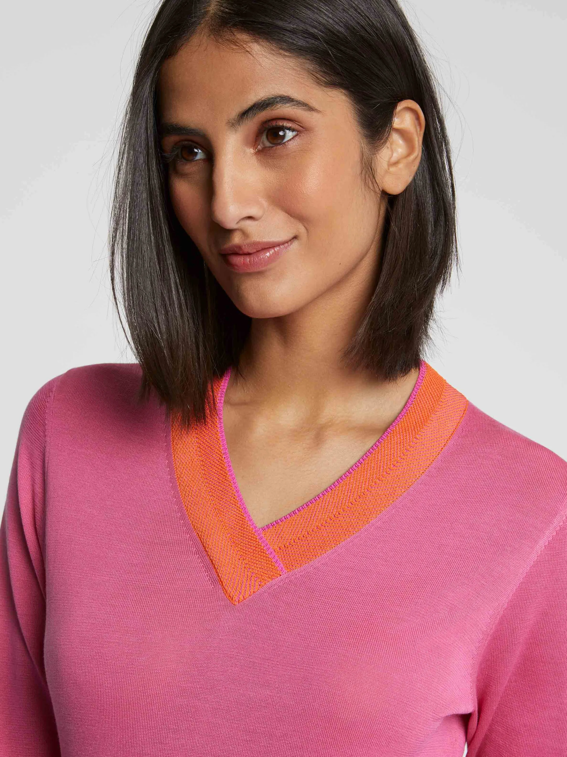 Flash Sale Pull Col V A Chevrons Femme Pulls Et Cardigans