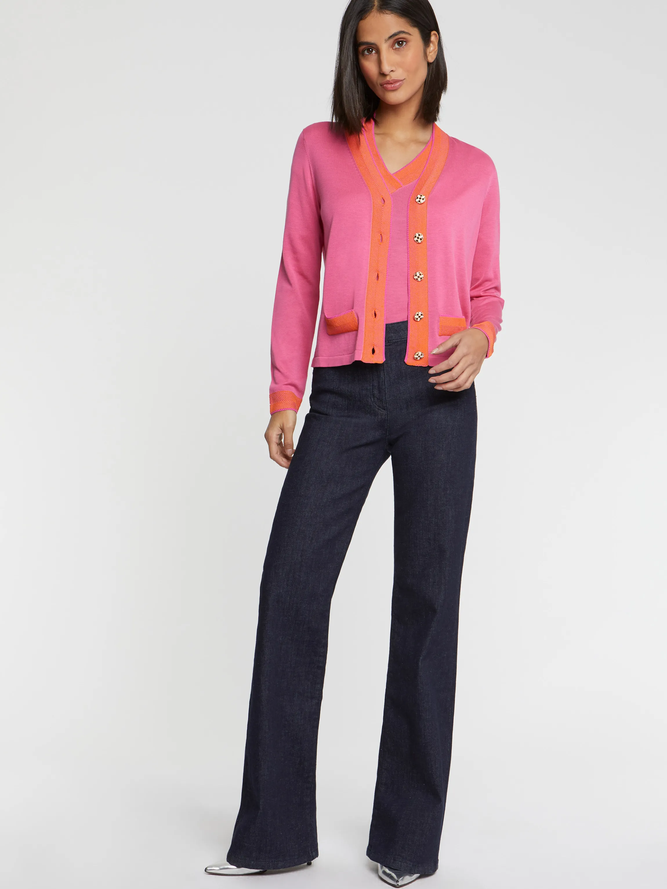 pull_col_v_a_chevrons_2.webp Flash Sale Pull Col V A Chevrons Femme Pulls Et Cardigans