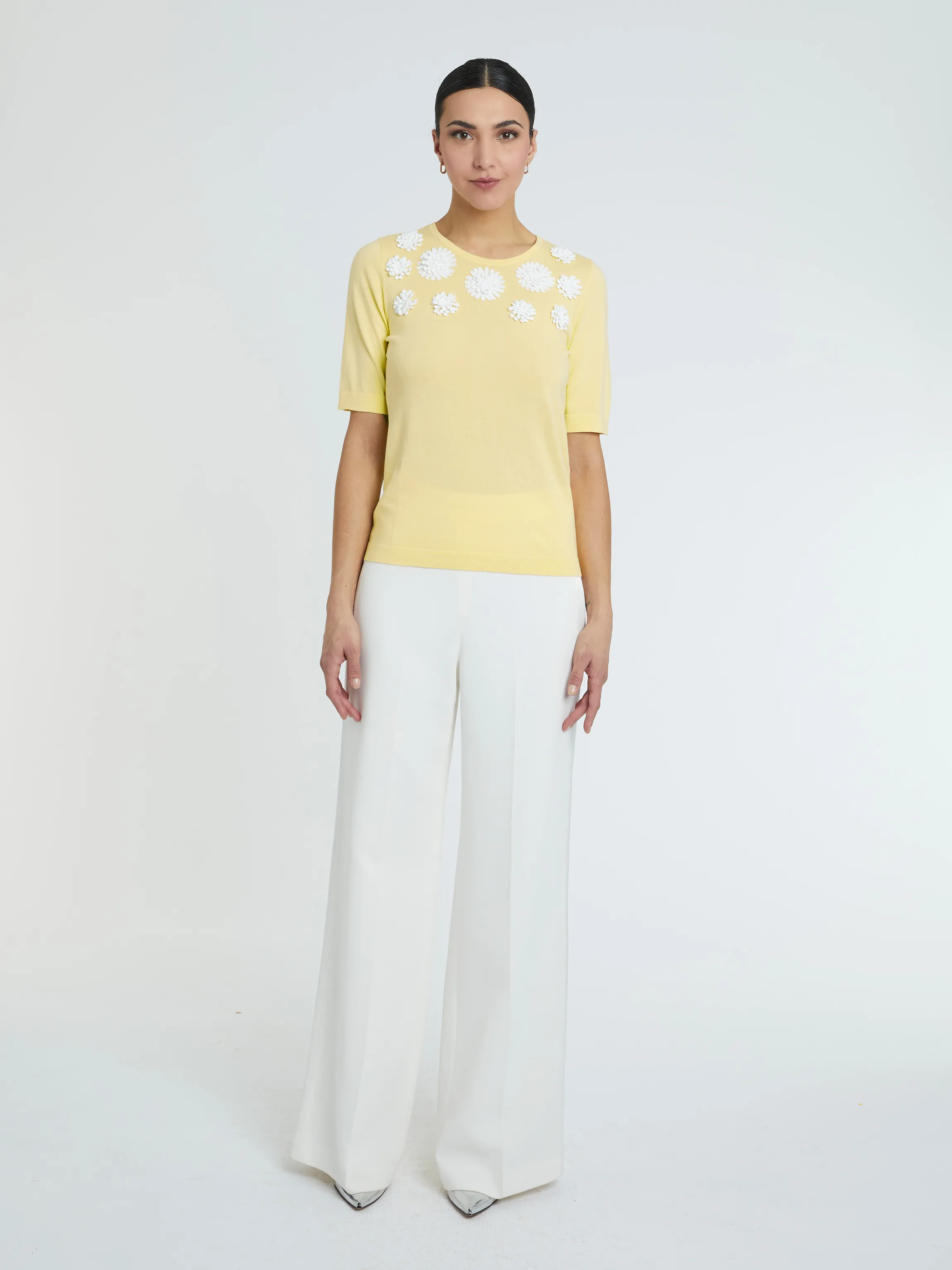 Clearance Pull En Coton Femme Pulls Et Cardigans