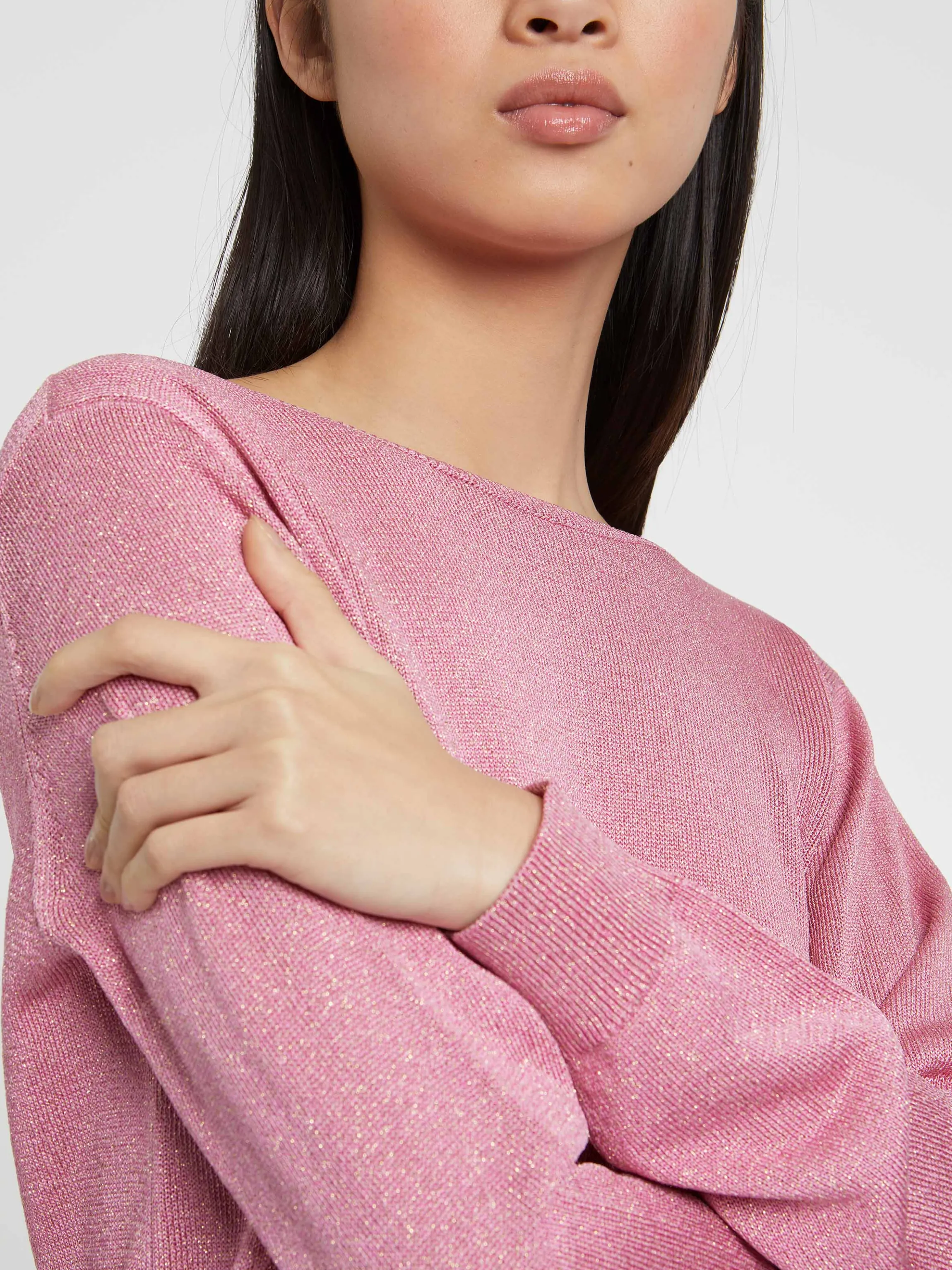Outlet Pull En Maille Lurex Femme Pulls Et Cardigans