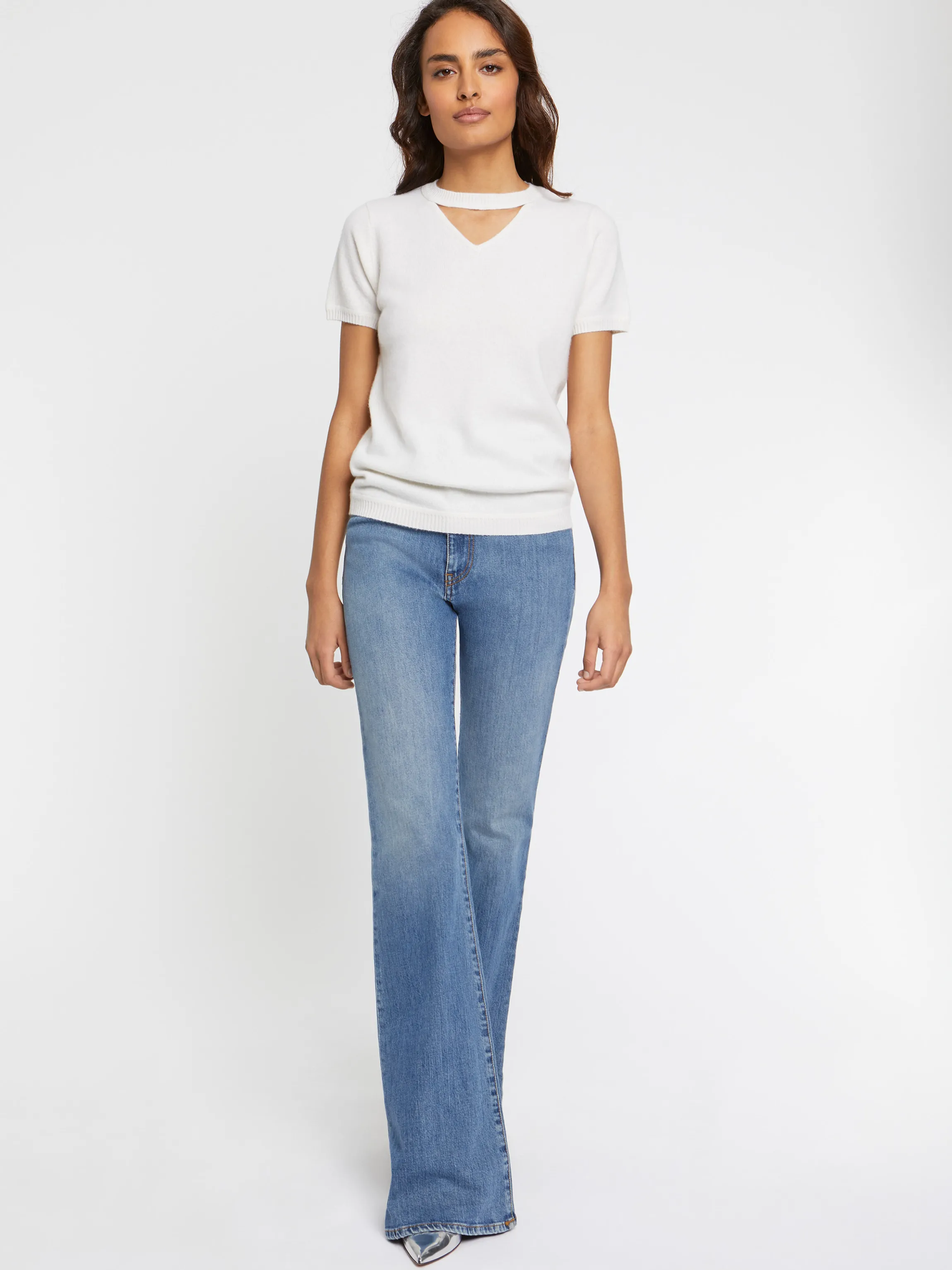 Cheap Pull Manches Courtes En Cachemire Femme Pulls Et Cardigans