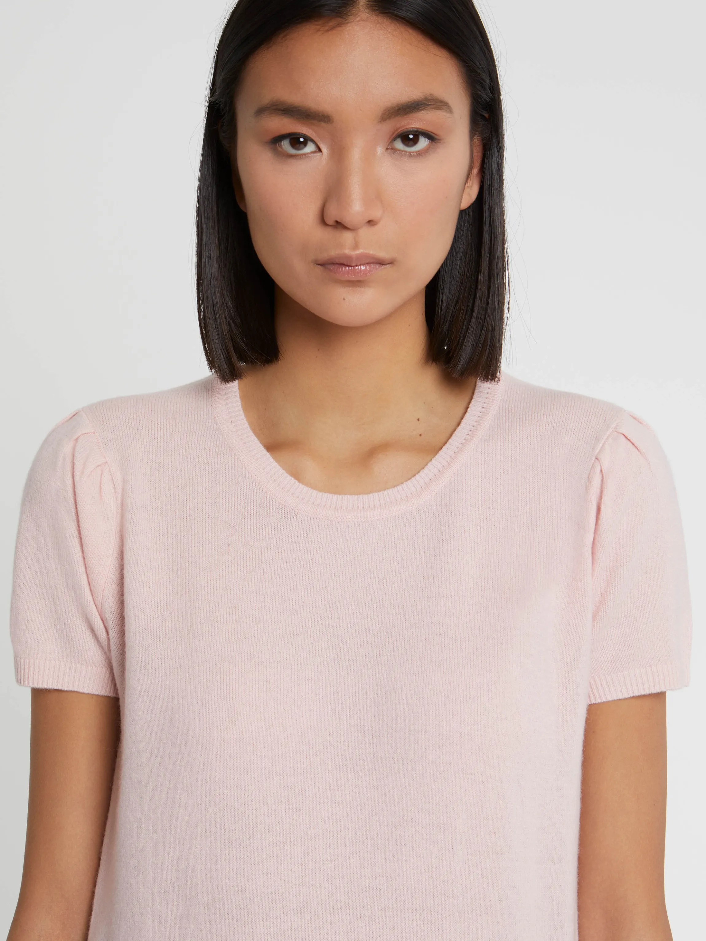 Sale Pull Manches Courtes En Cachemire Femme Pulls Et Cardigans