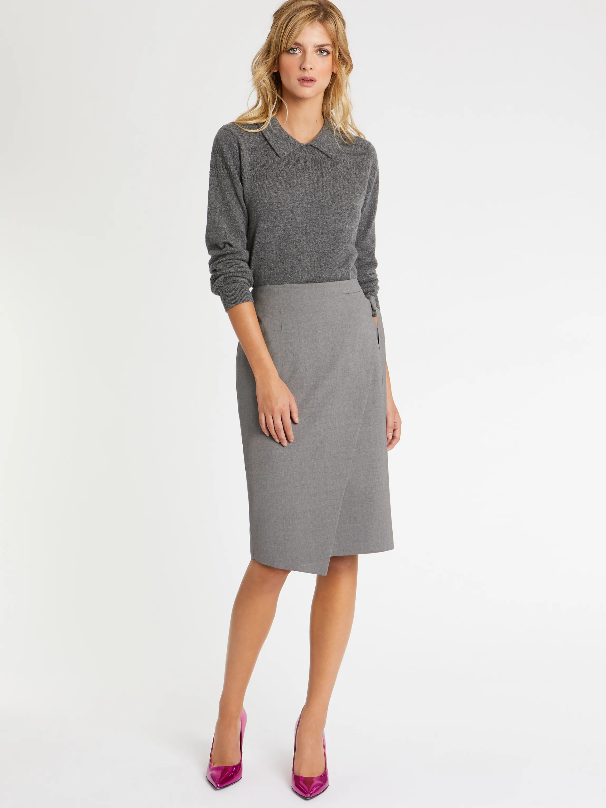 Best Sale Pull Polo En Cachemire Femme Pulls Et Cardigans