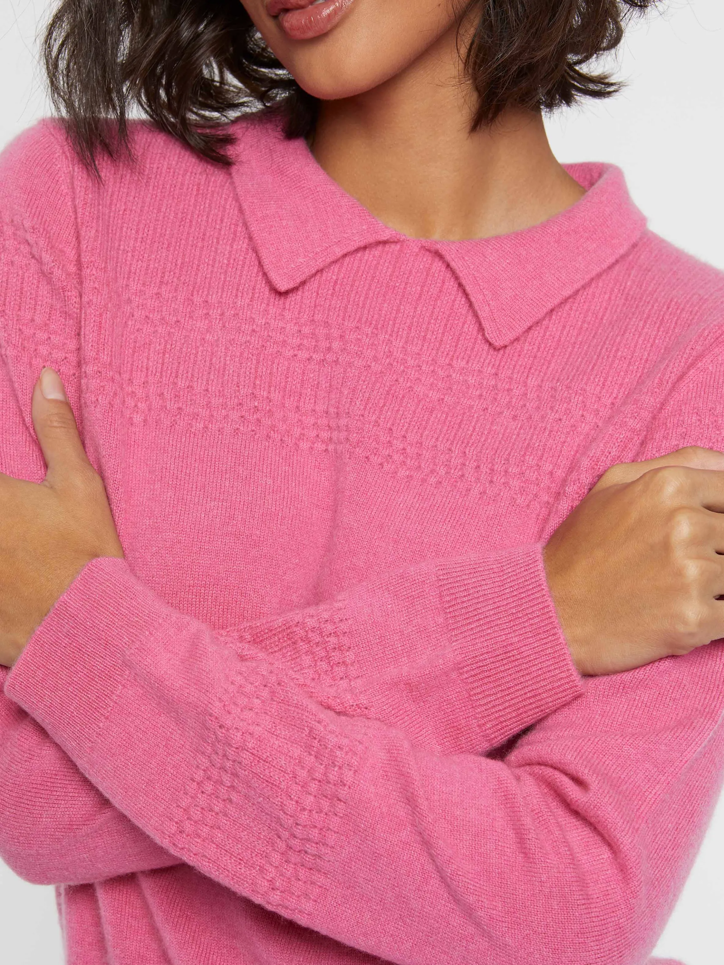 Flash Sale Pull Polo En Cachemire Femme Pulls Et Cardigans