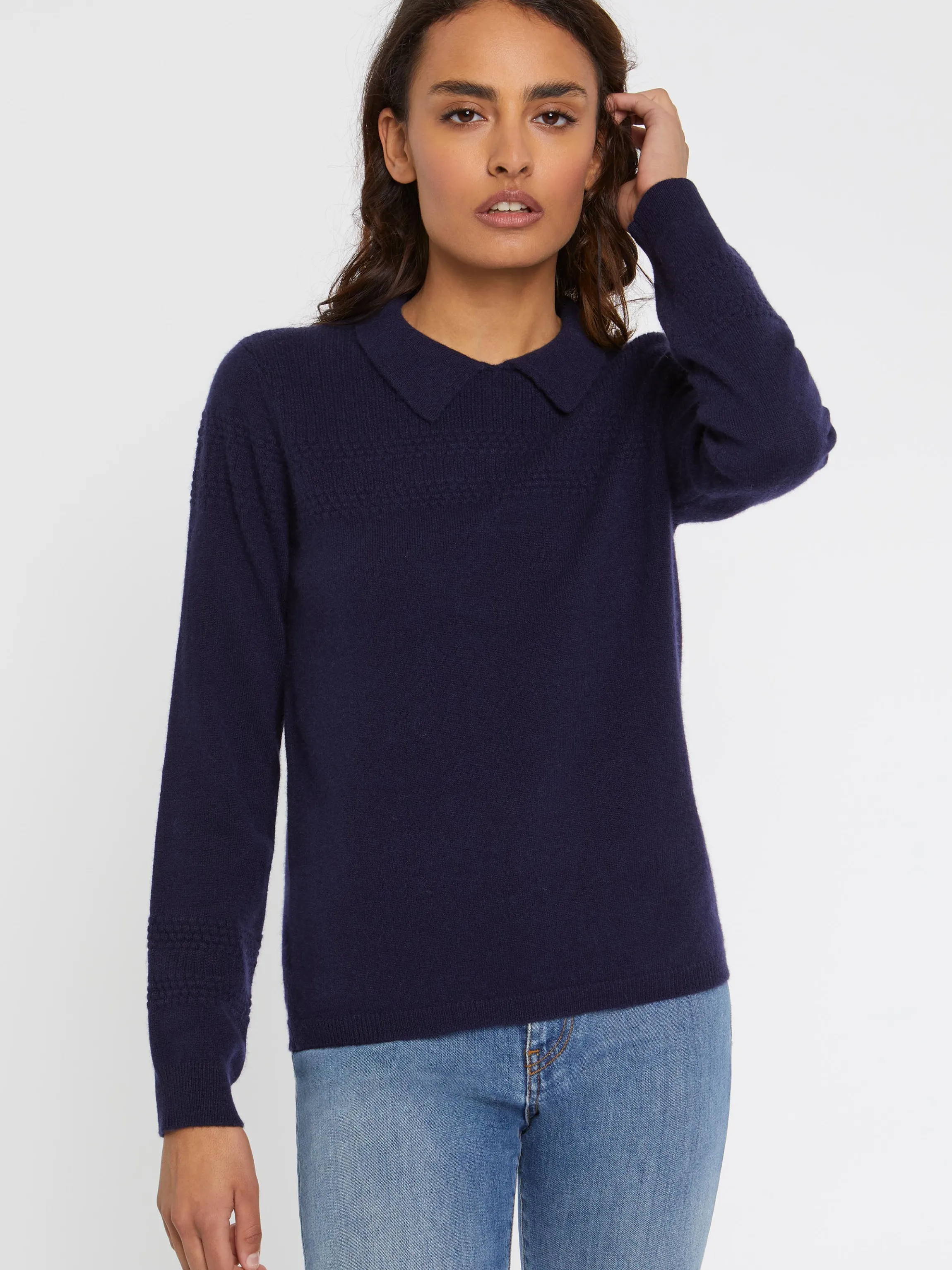 Cheap Pull Polo En Cachemire Femme Pulls Et Cardigans