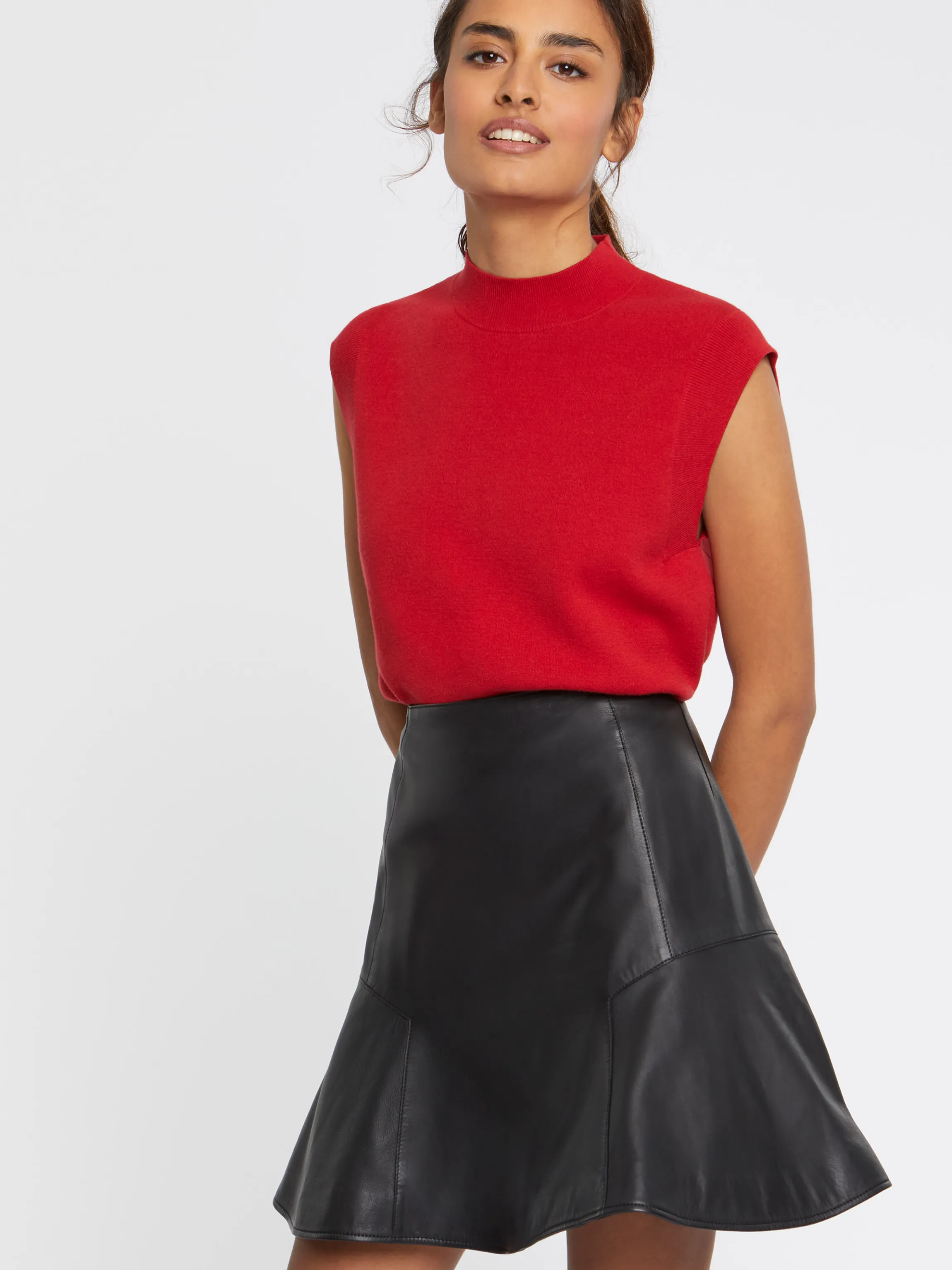 Discount Pull Sans Manches En Viscose Femme Pulls Et Cardigans