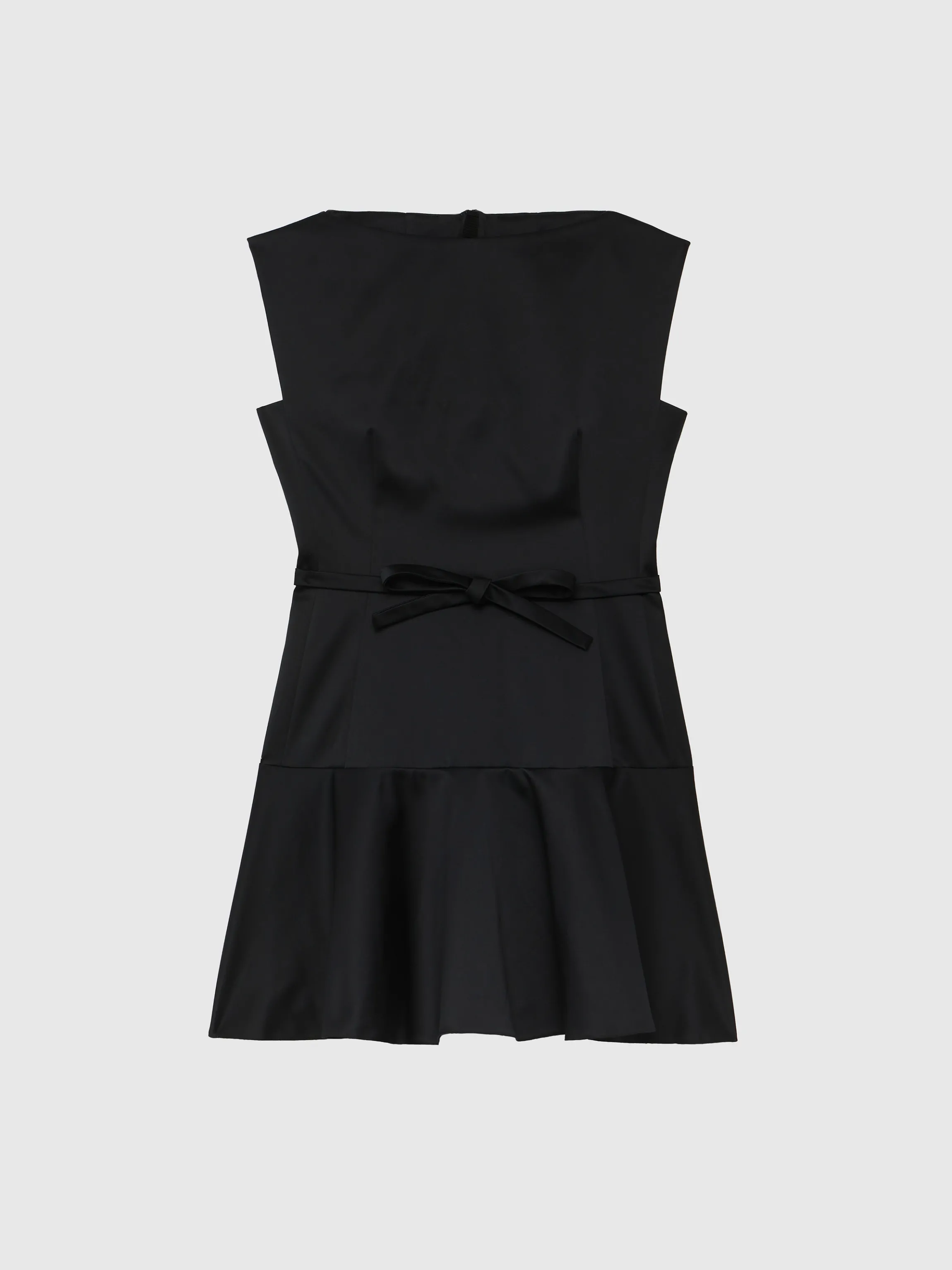 Discount Robe Courte A Noeud En Satin Duchesse Femme Robes