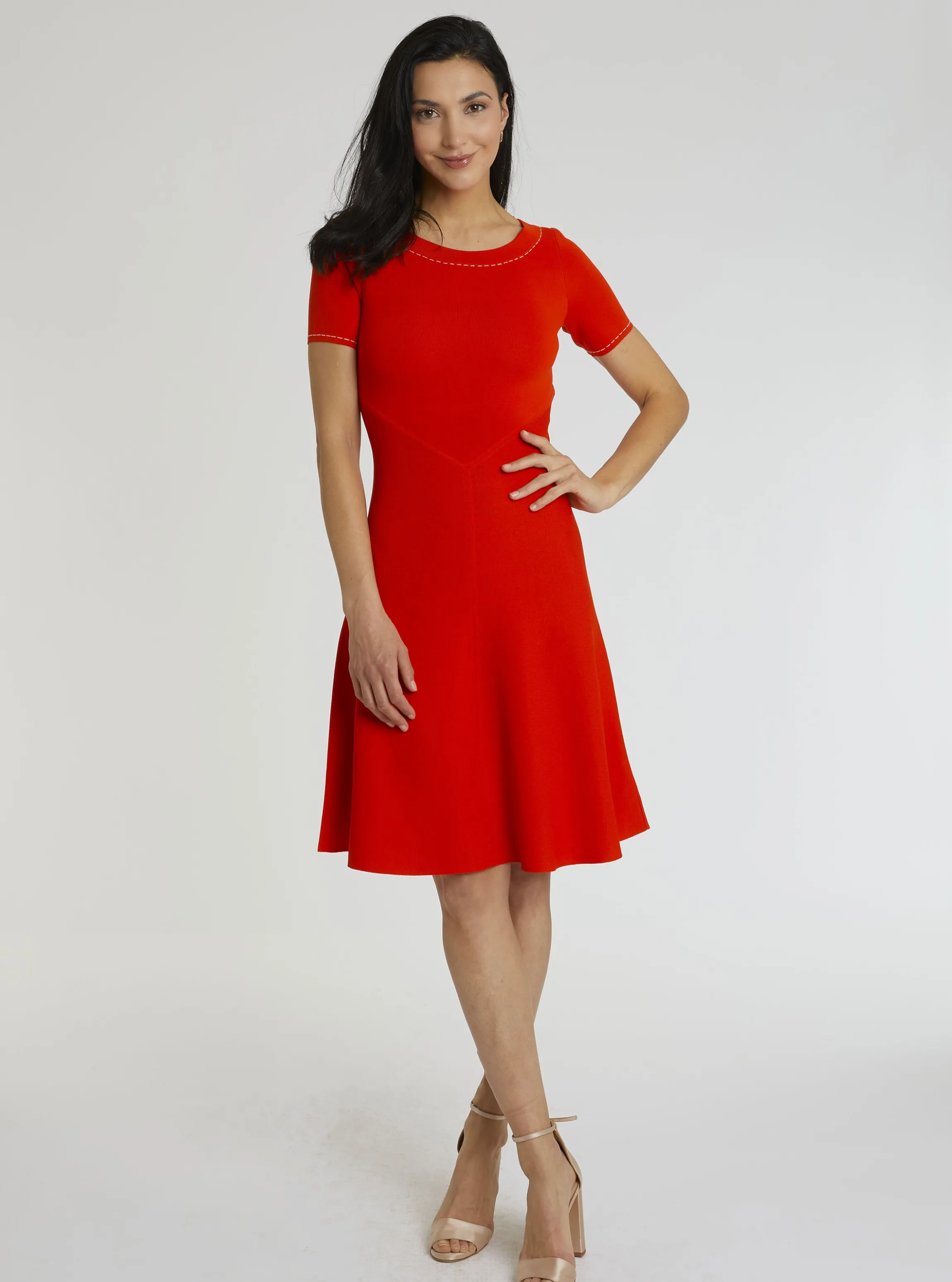 Best Robe Patineuse En Viscose Milano Femme Robes