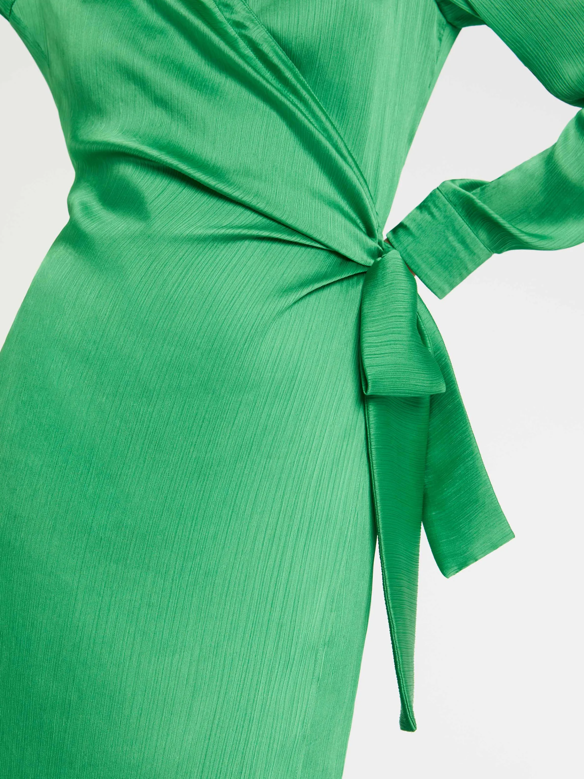 Best Robe Portefeuille En Crepe Fluide Femme Robes