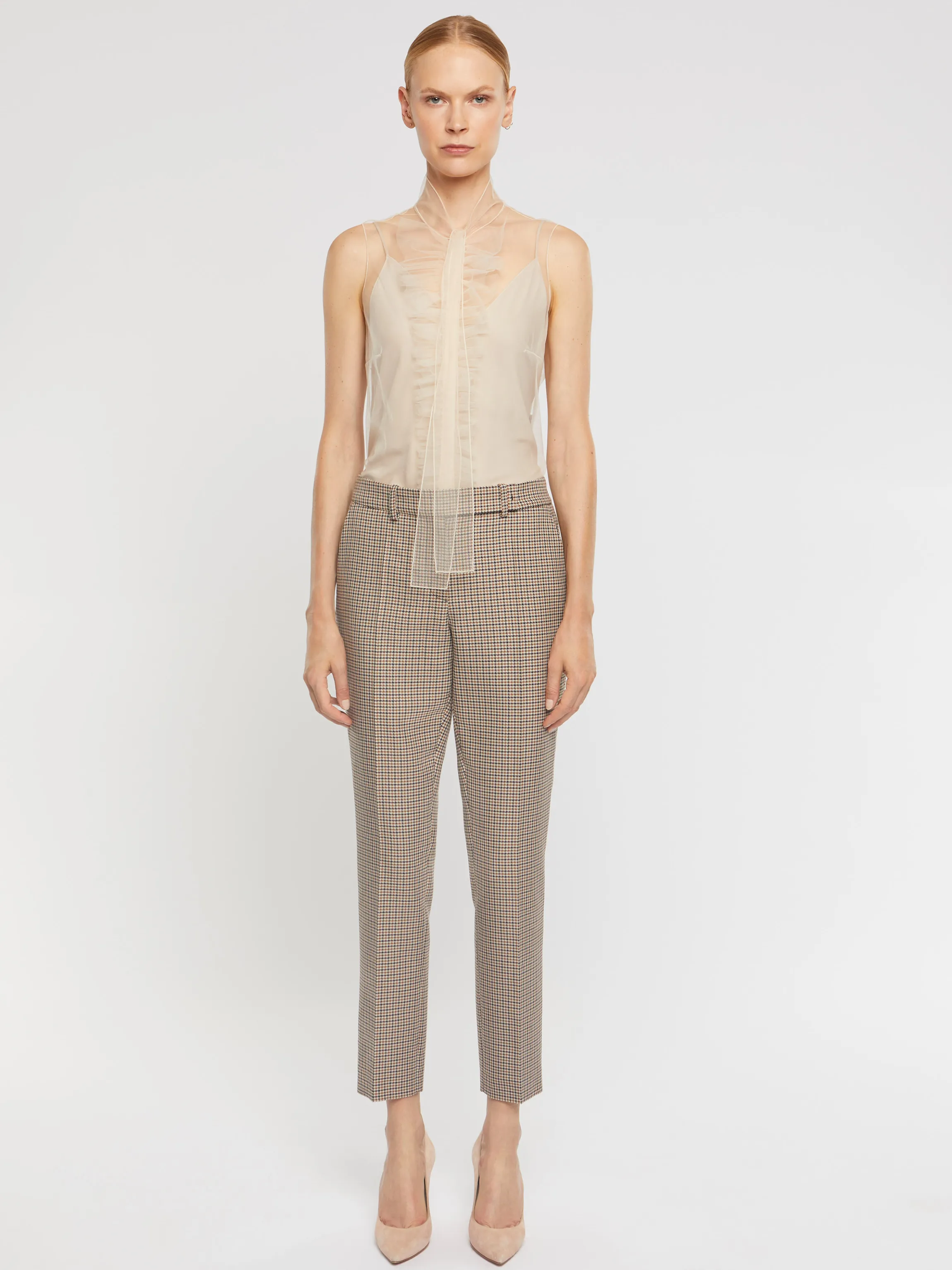 Cheap Top En Tulle Fin Femme Tops