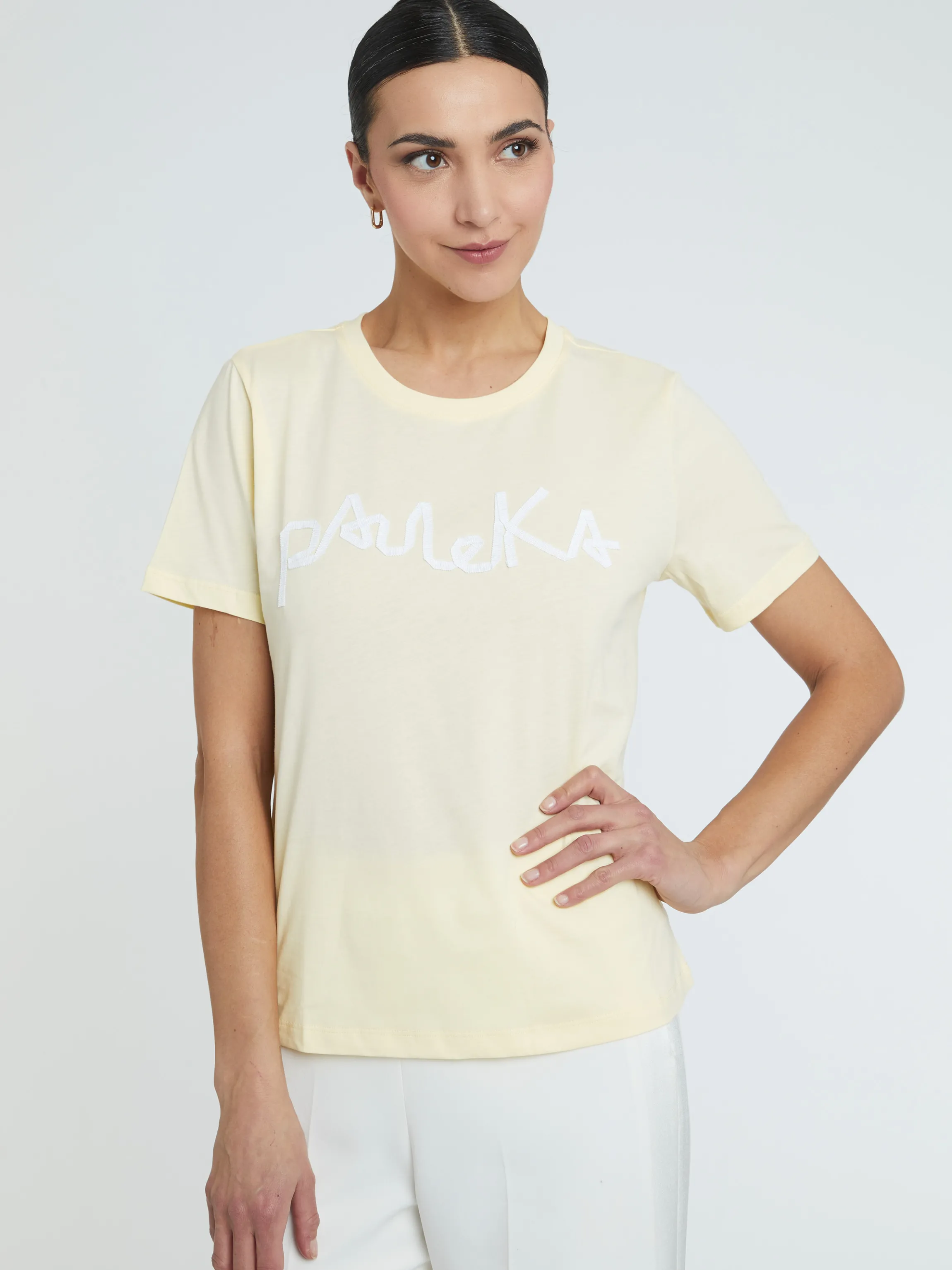 Sale T-Shirt En Coton Femme Tops
