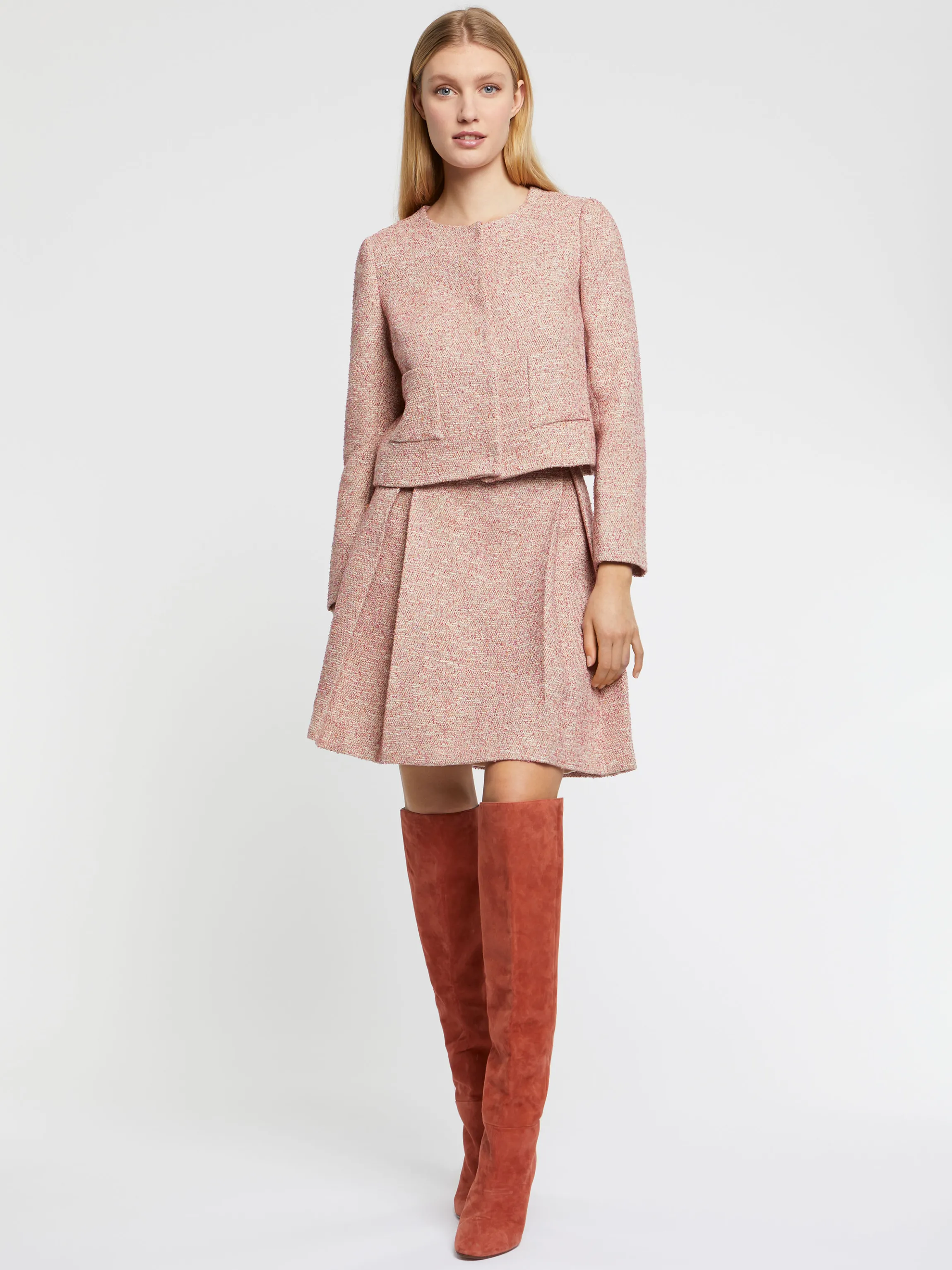 Flash Sale Veste Courte En Tweed Femme Vestes