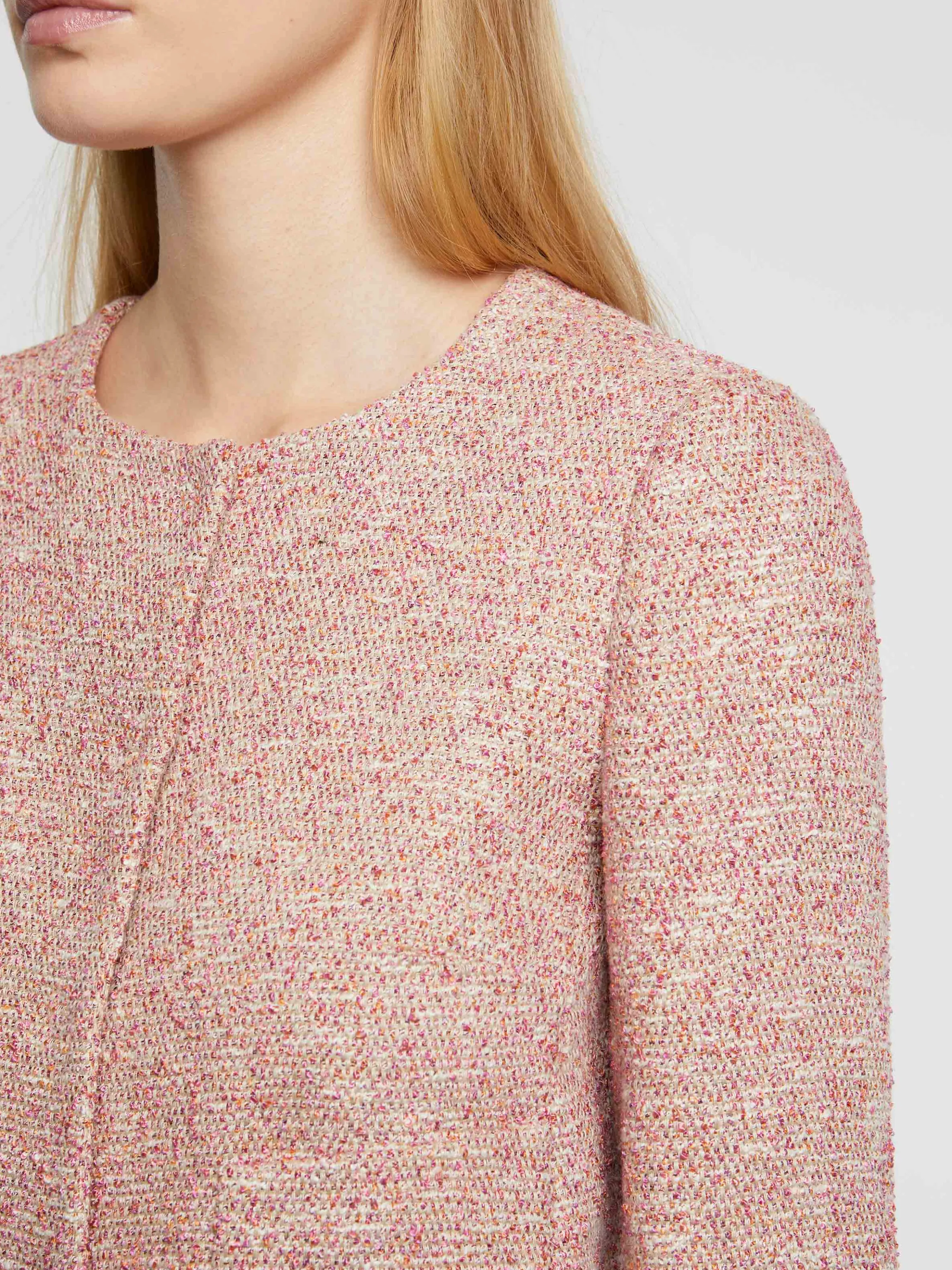 Flash Sale Veste Courte En Tweed Femme Vestes