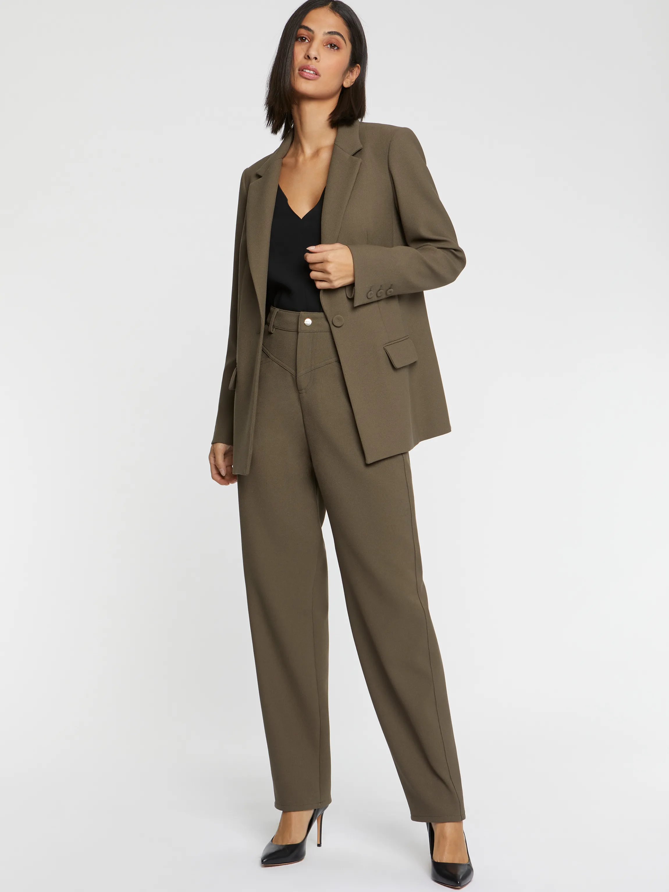 Sale Veste De Tailleur Cintree En Maille Milano Femme Vestes