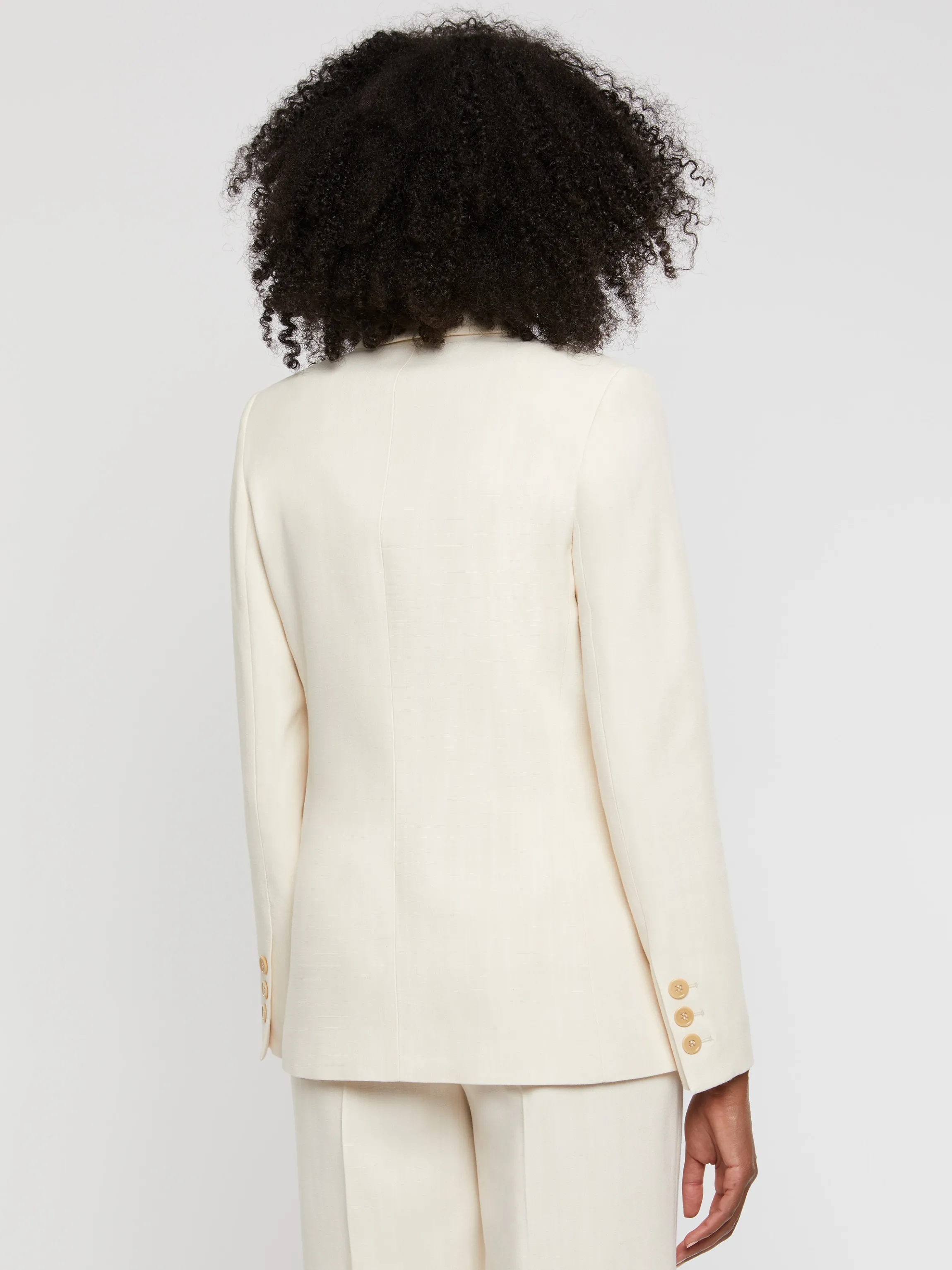veste_de_tailleur_cintree_en_toile_de_viscose_3-1.webp Fashion Veste De Tailleur Cintree En Toile De Viscose Femme Vestes