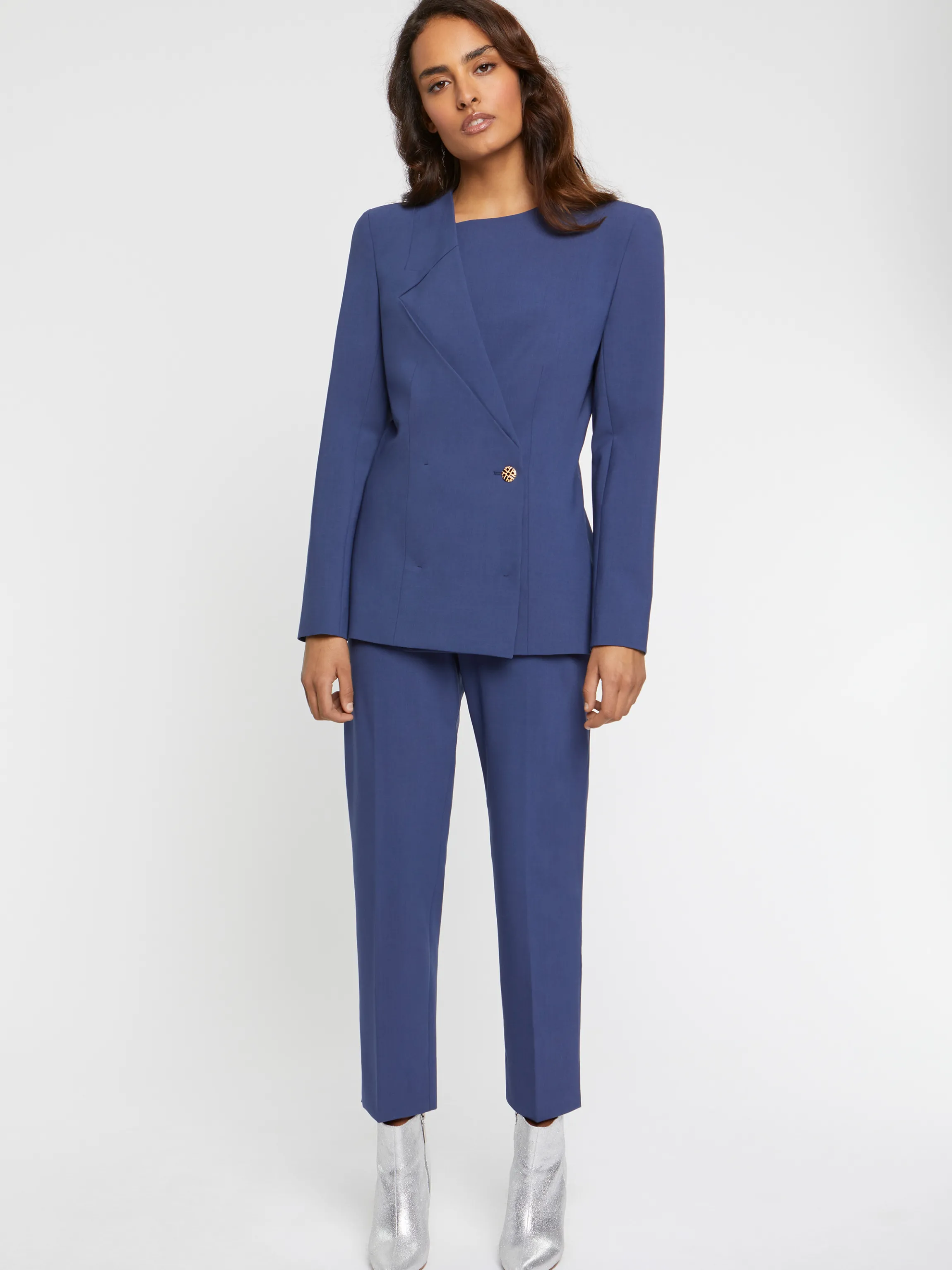 Cheap Veste De Tailleur En Laine Fine Femme Vestes