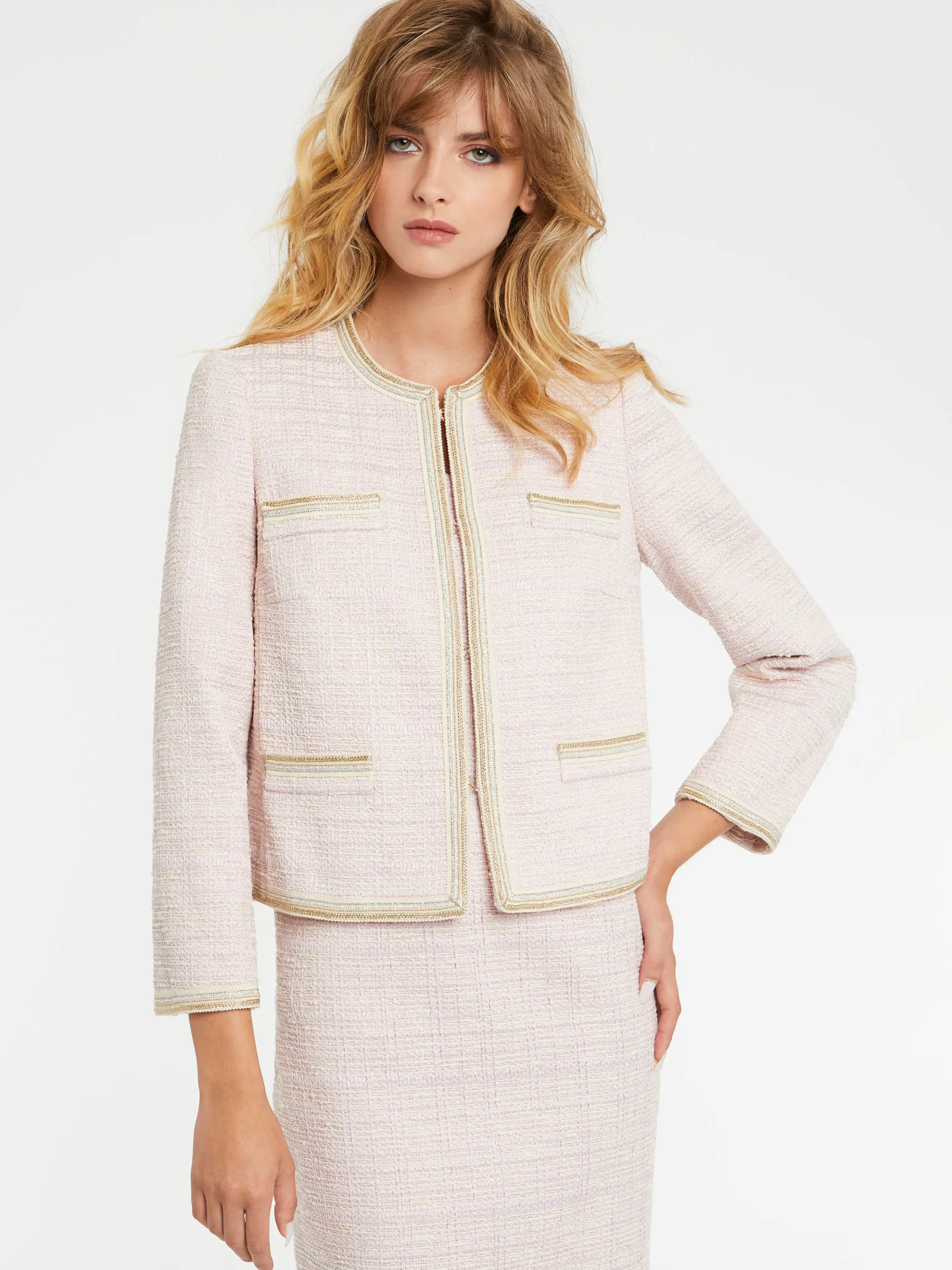 Sale Veste En Tweed Femme Vestes