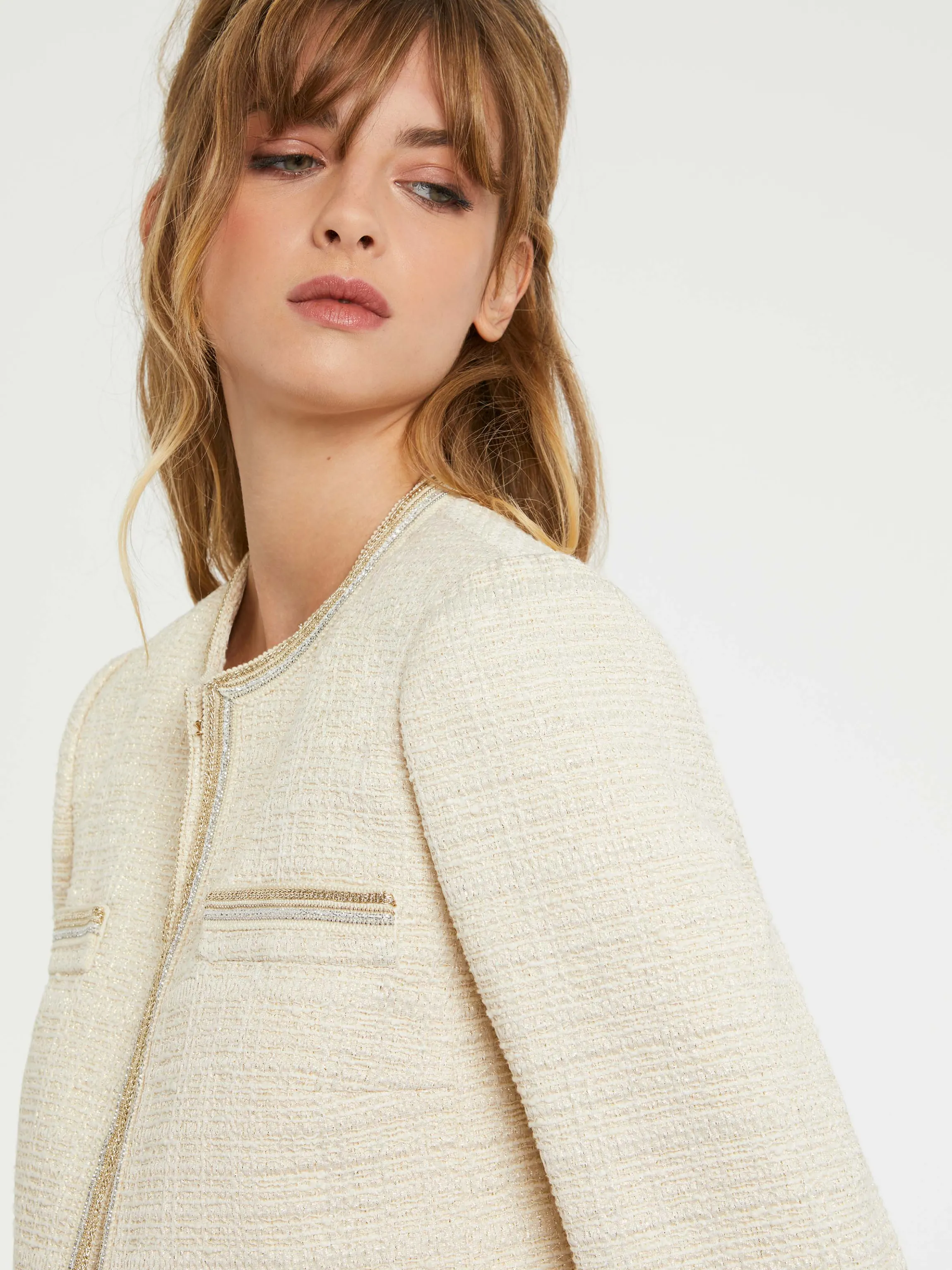Discount Veste En Tweed Femme Vestes